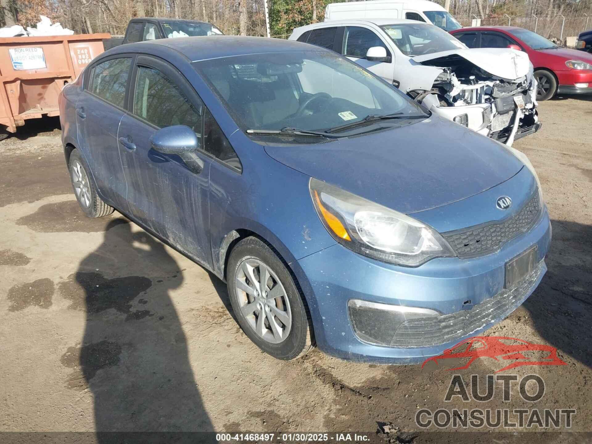 KIA RIO 2016 - KNADM4A35G6531804