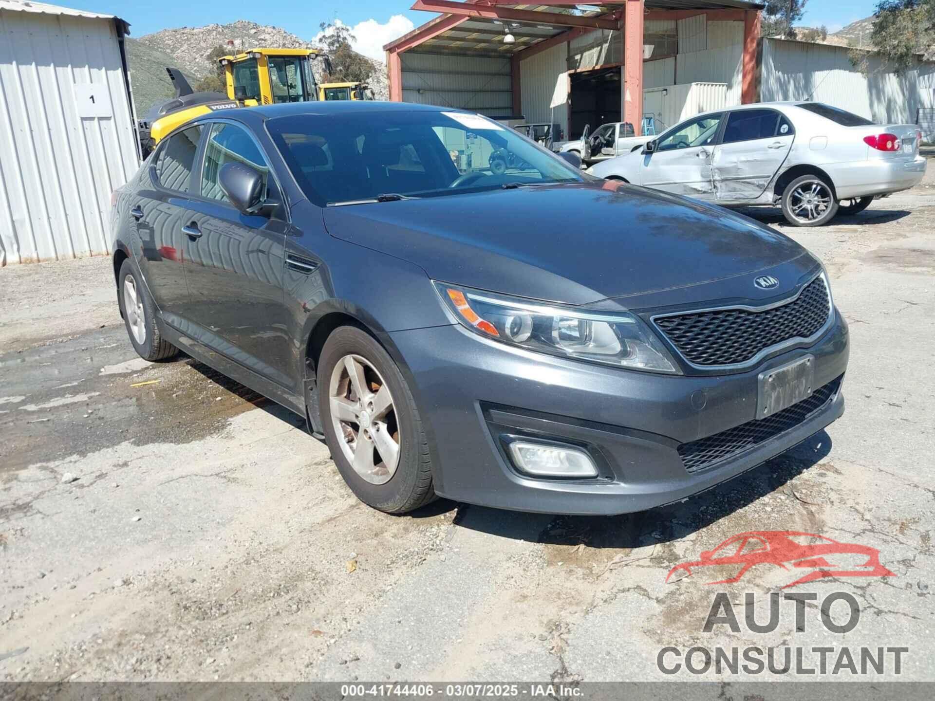KIA OPTIMA 2015 - KNAGM4A79F5622157