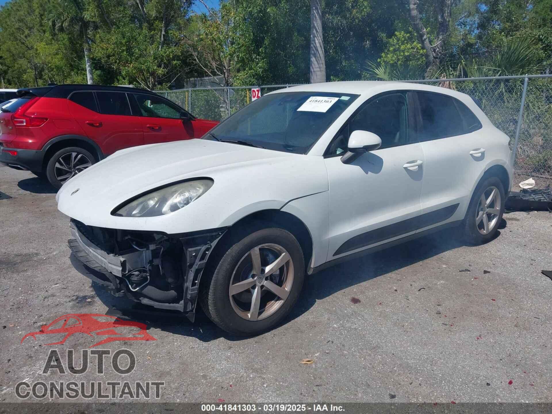 PORSCHE MACAN 2017 - WP1AA2A55HLB83587