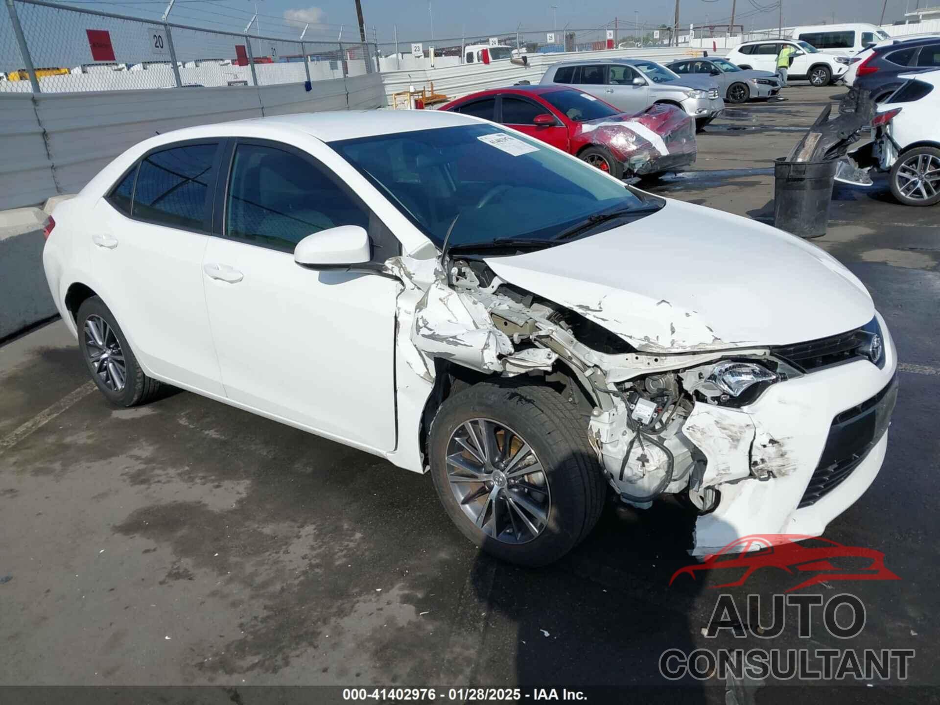 TOYOTA COROLLA 2016 - 5YFBURHE7GP512940