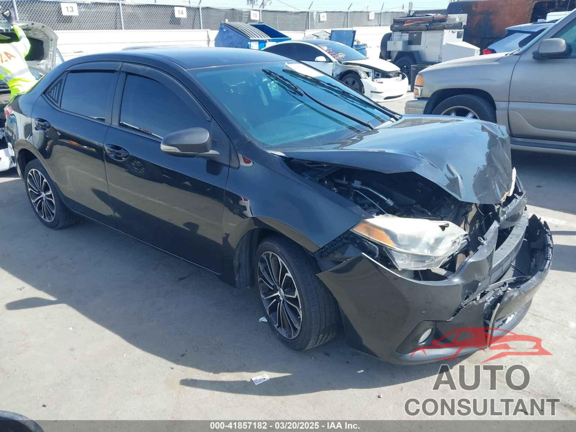 TOYOTA COROLLA 2015 - 5YFBURHE0FP208511