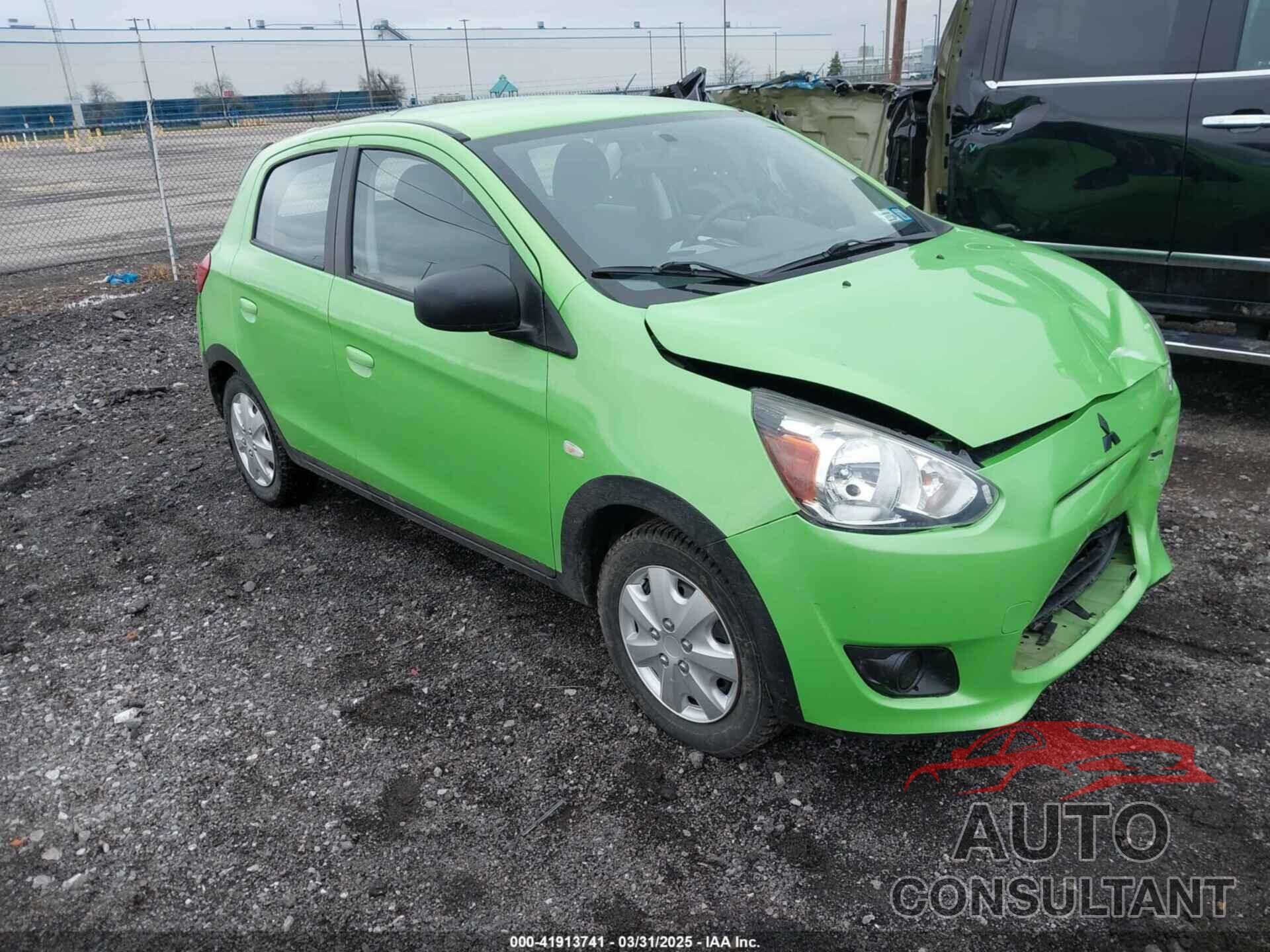 MITSUBISHI MIRAGE 2015 - ML32A3HJ5FH012436