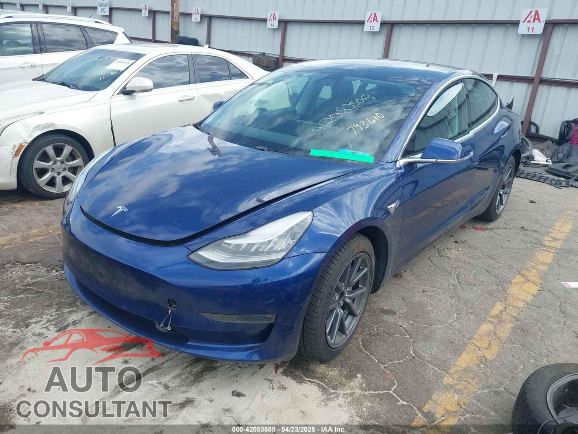 TESLA MODEL 3 2020 - 5YJ3E1EB5LF793610