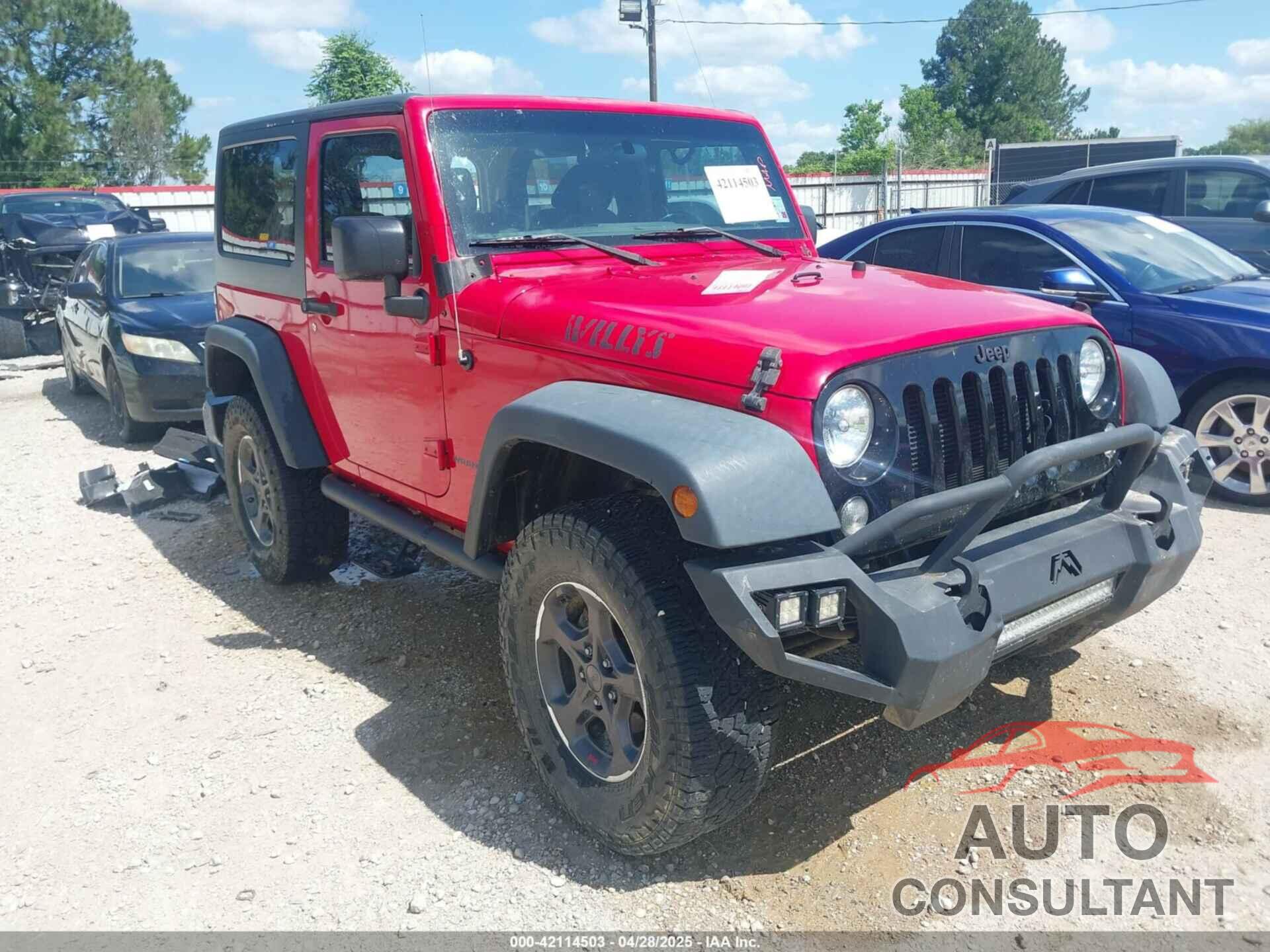 JEEP WRANGLER 2015 - 1C4AJWAG6FL667873