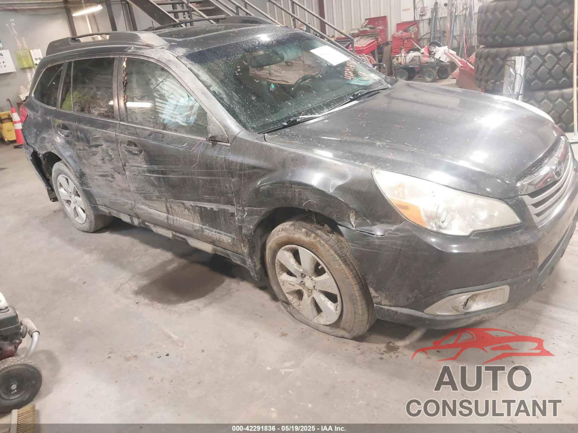 SUBARU OUTBACK 2011 - 4S4BRBCCXB3412178