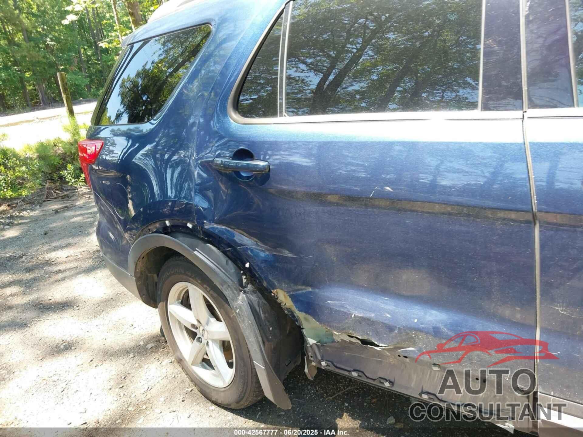 FORD EXPLORER 2016 - 1FM5K8D81GGA39689