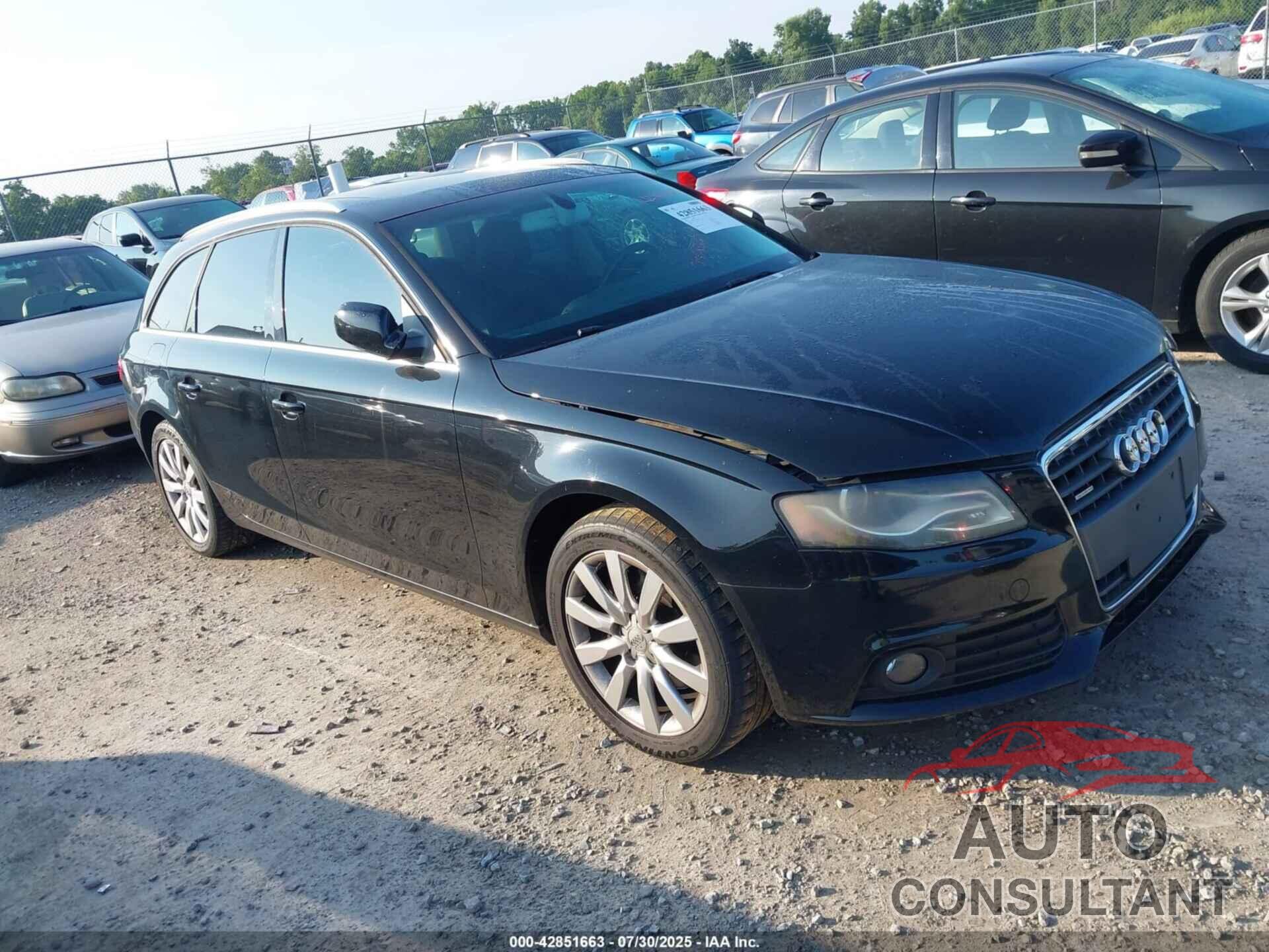 AUDI A4 2010 - WAUWFAFL7AA077327
