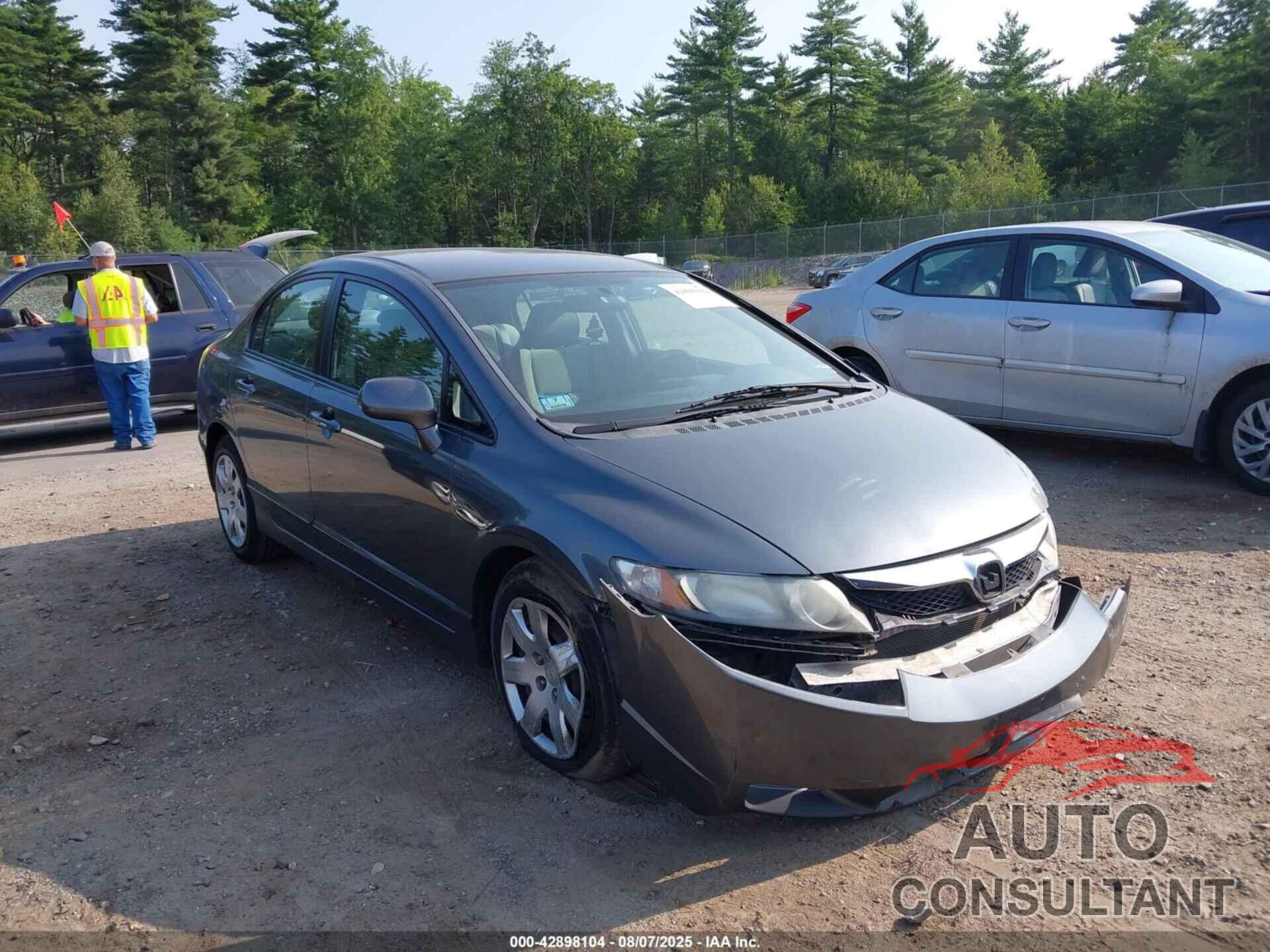 HONDA CIVIC 2010 - 2HGFA1F57AH552836