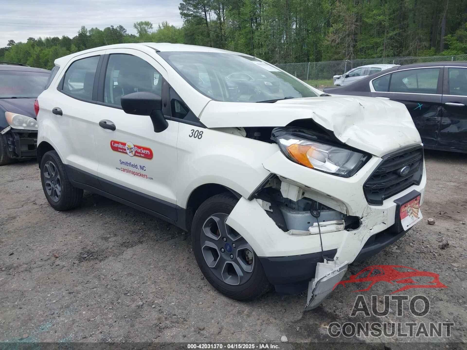 FORD ECOSPORT 2021 - MAJ3S2FE1MC438364