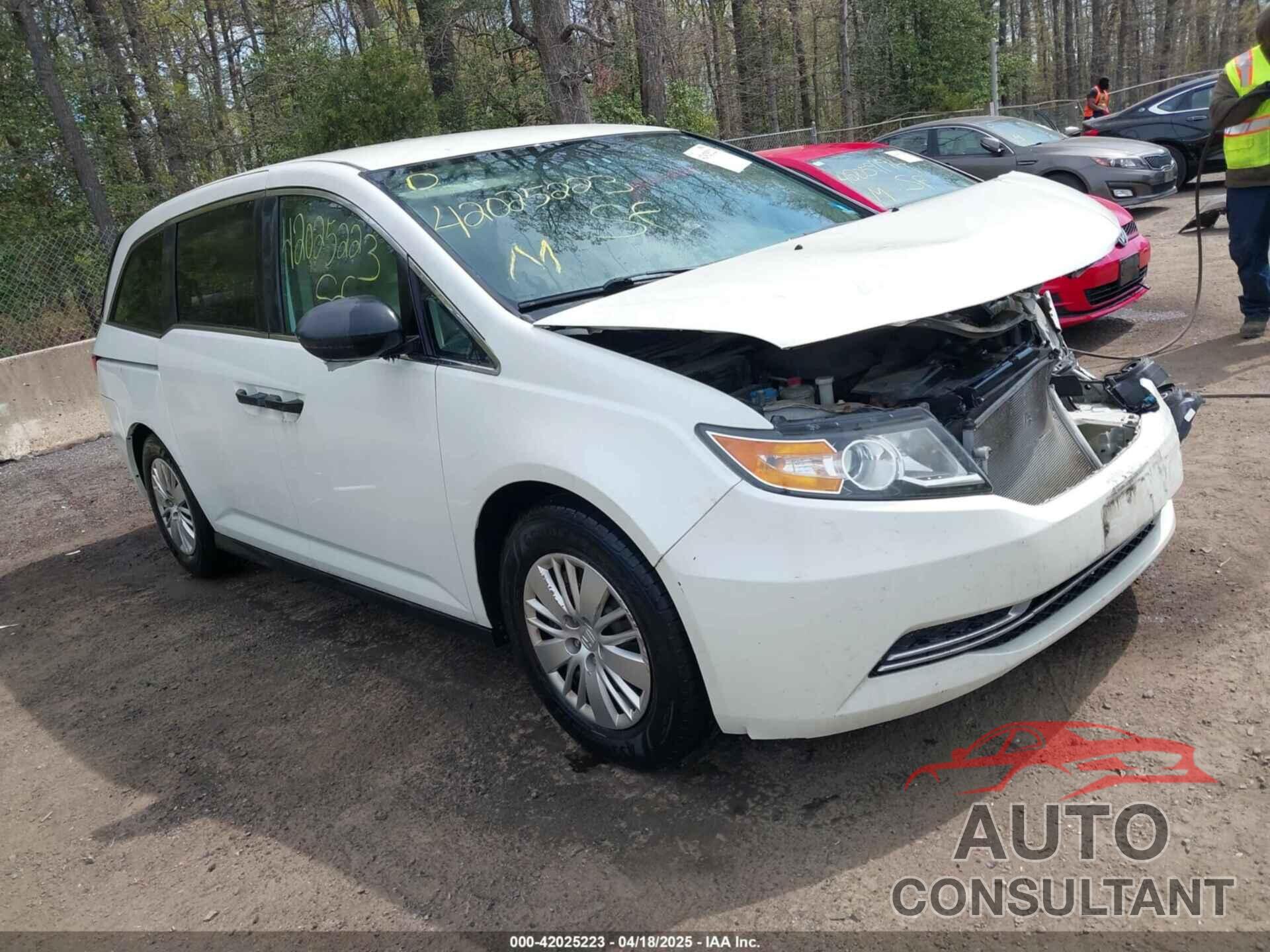 HONDA ODYSSEY 2014 - 5FNRL5H28EB001553