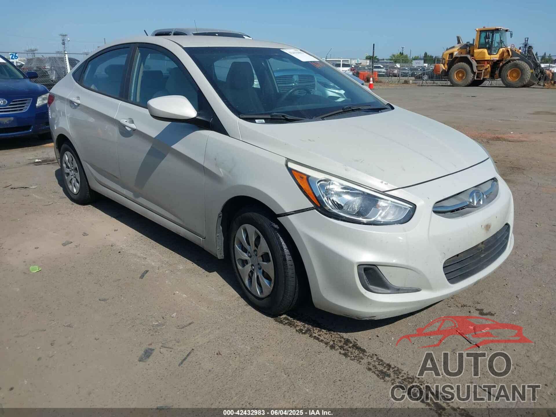 HYUNDAI ACCENT 2016 - KMHCT4AE9GU107391