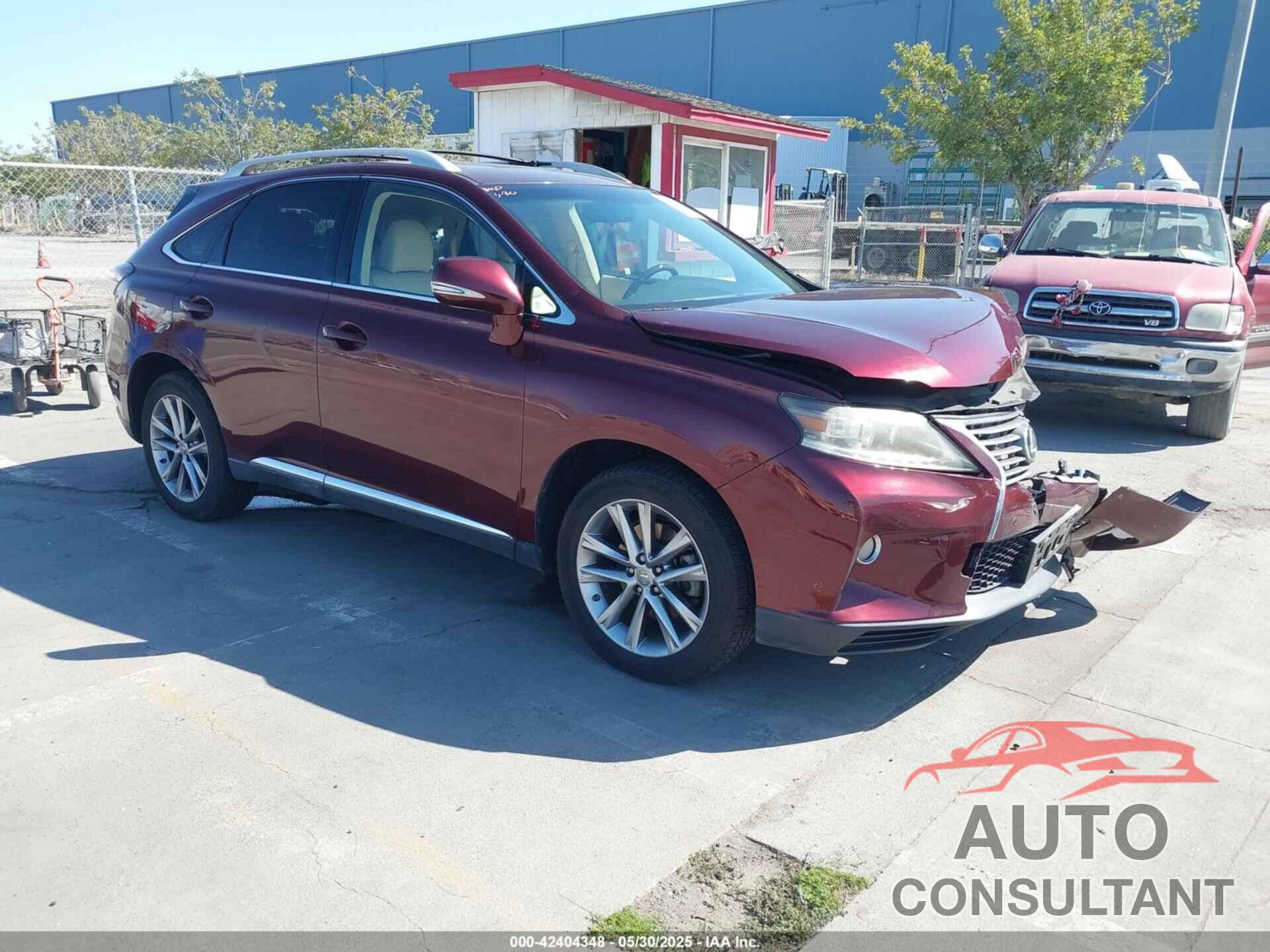 LEXUS RX 350 2013 - 2T2ZK1BA9DC099535