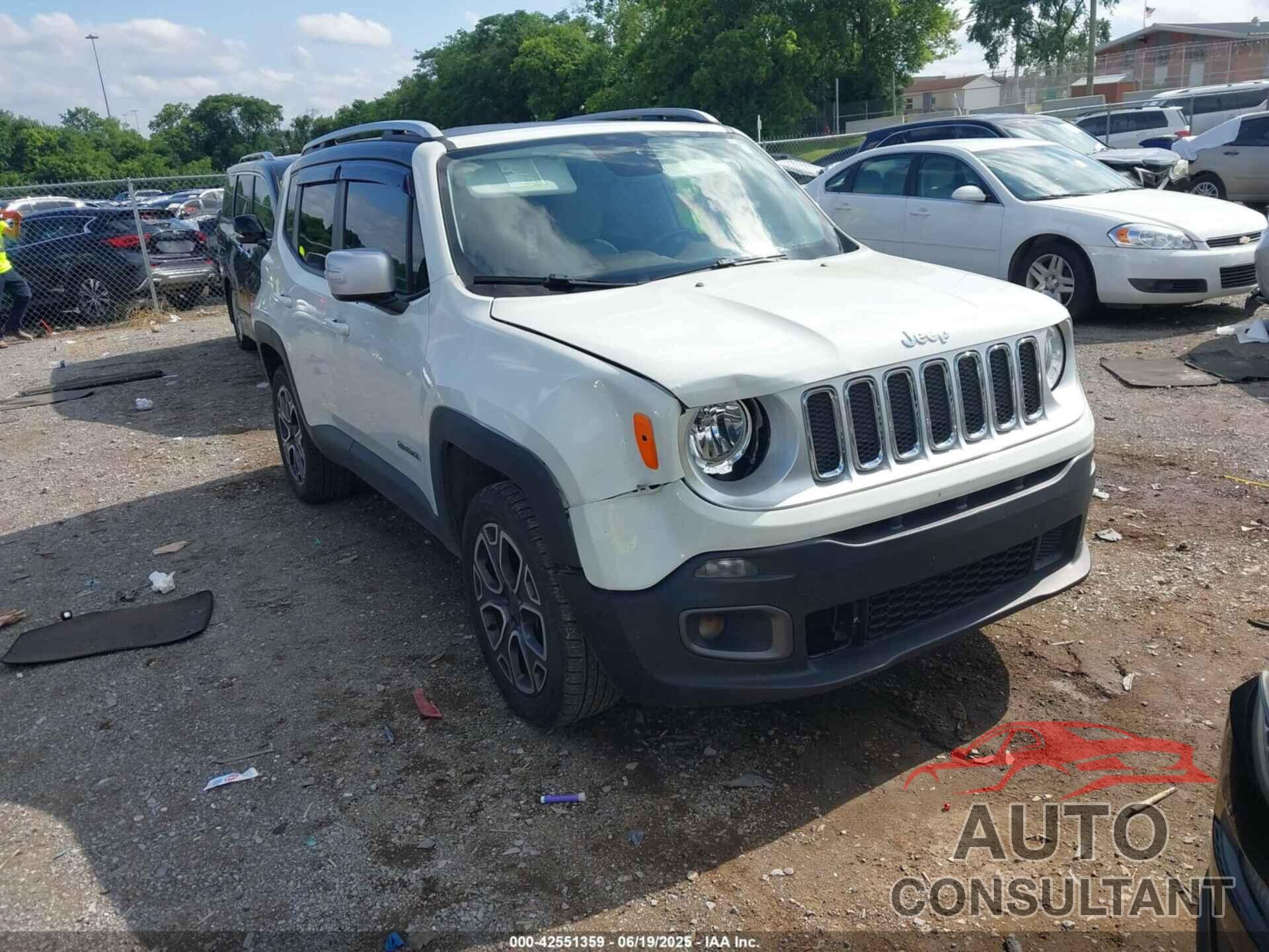 JEEP RENEGADE 2017 - ZACCJBDB9HPF13318