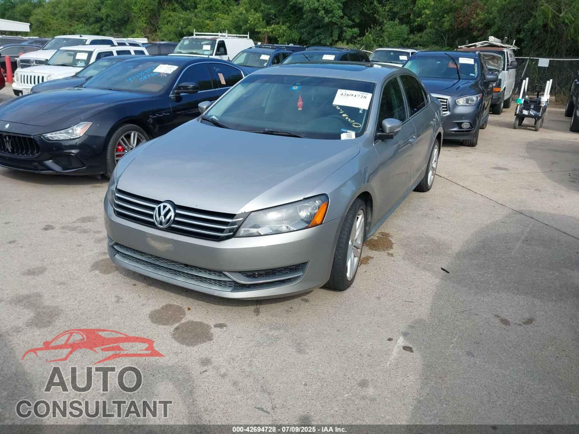 VOLKSWAGEN PASSAT 2014 - 1VWBS7A34EC038659