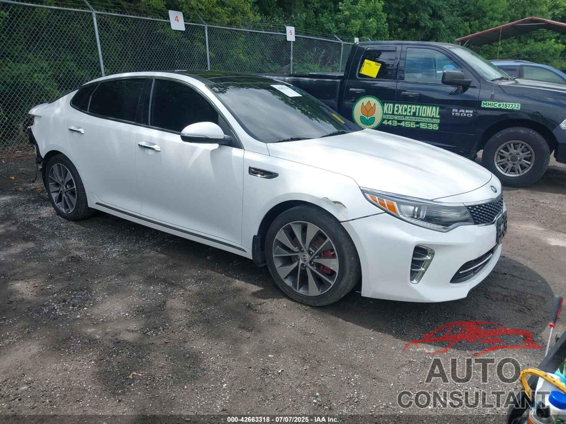 KIA OPTIMA 2016 - 5XXGV4L2XGG043855