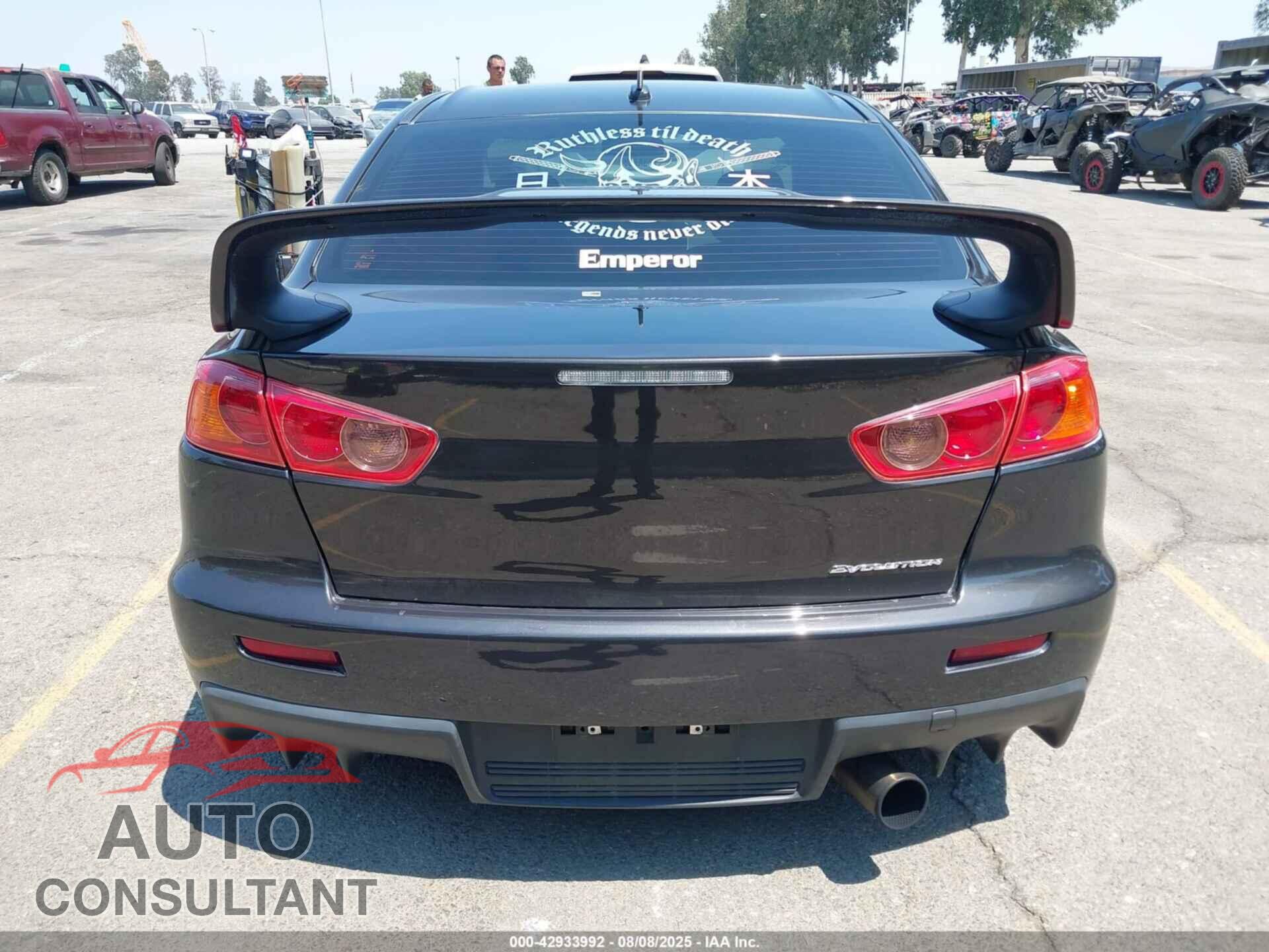 MITSUBISHI LANCER EVOLUTION 2015 - JA32W8FV3FU008103