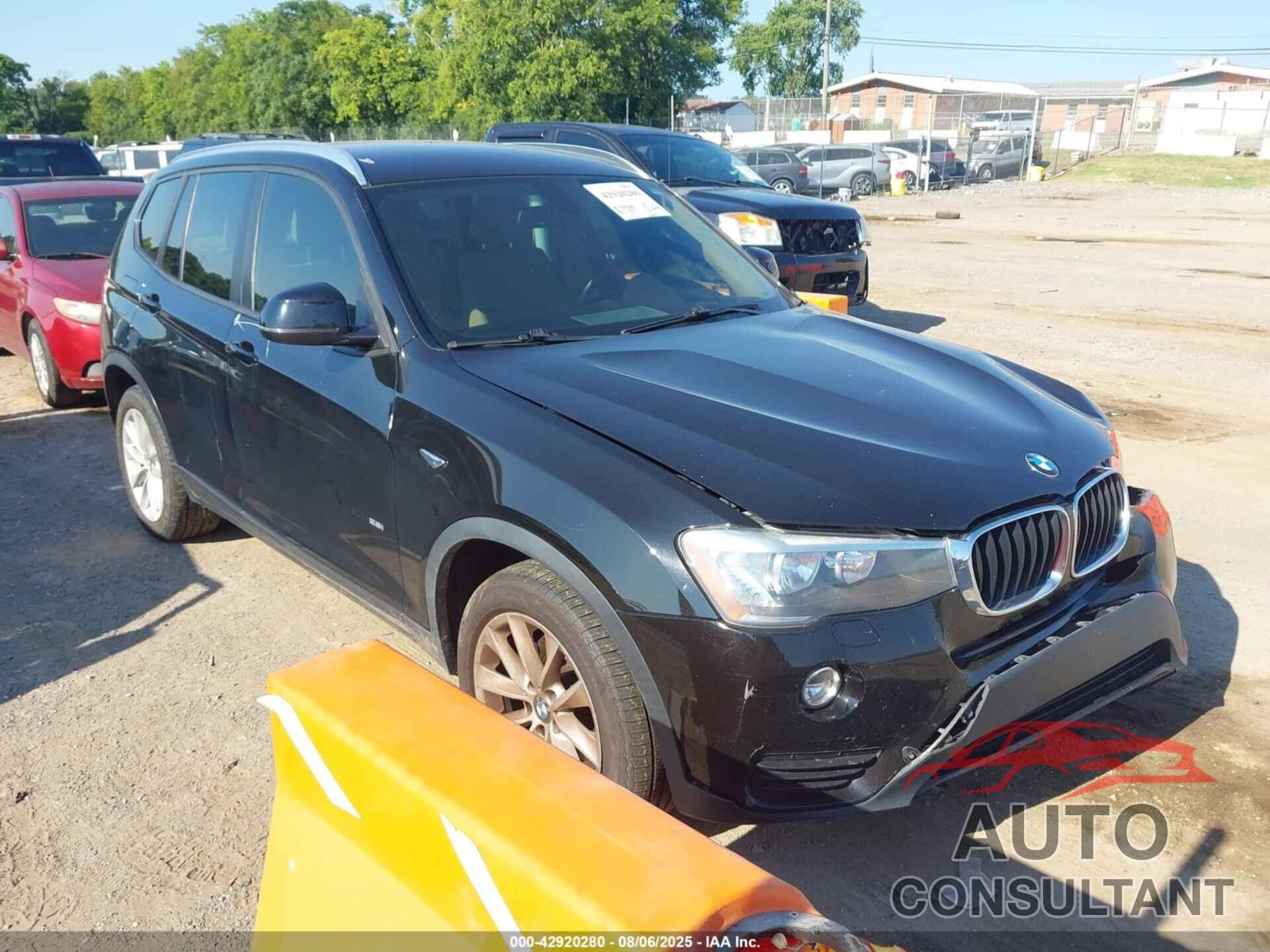 BMW X3 2016 - 5UXWZ7C50G0R31932