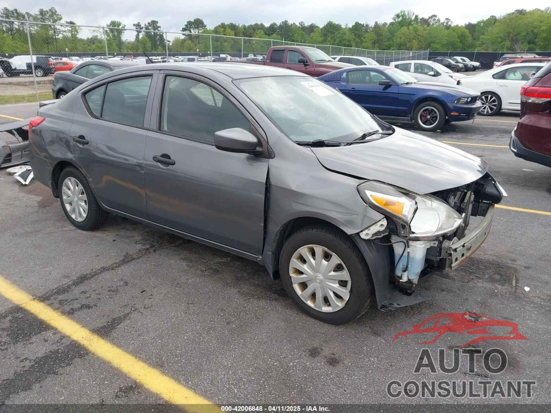 NISSAN VERSA 2017 - 3N1CN7AP3HL855554