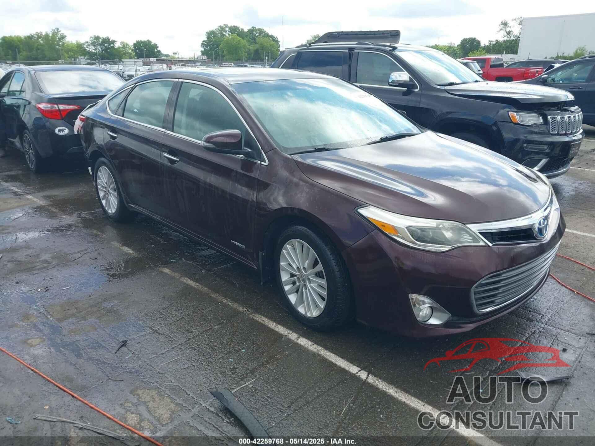 TOYOTA AVALON HYBRID 2013 - 4T1BD1EB3DU015809