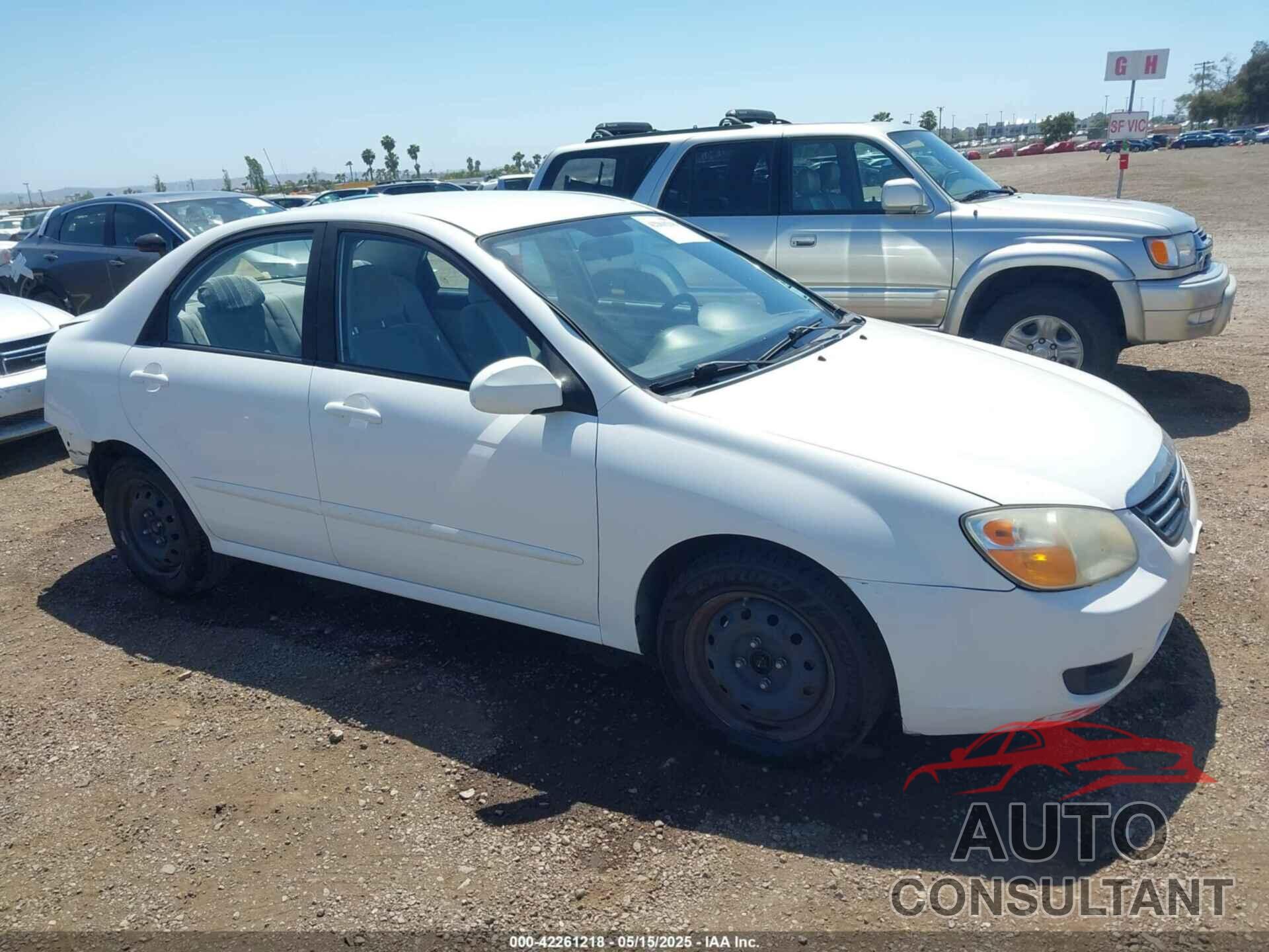 KIA SPECTRA 2009 - KNAFE222595664720