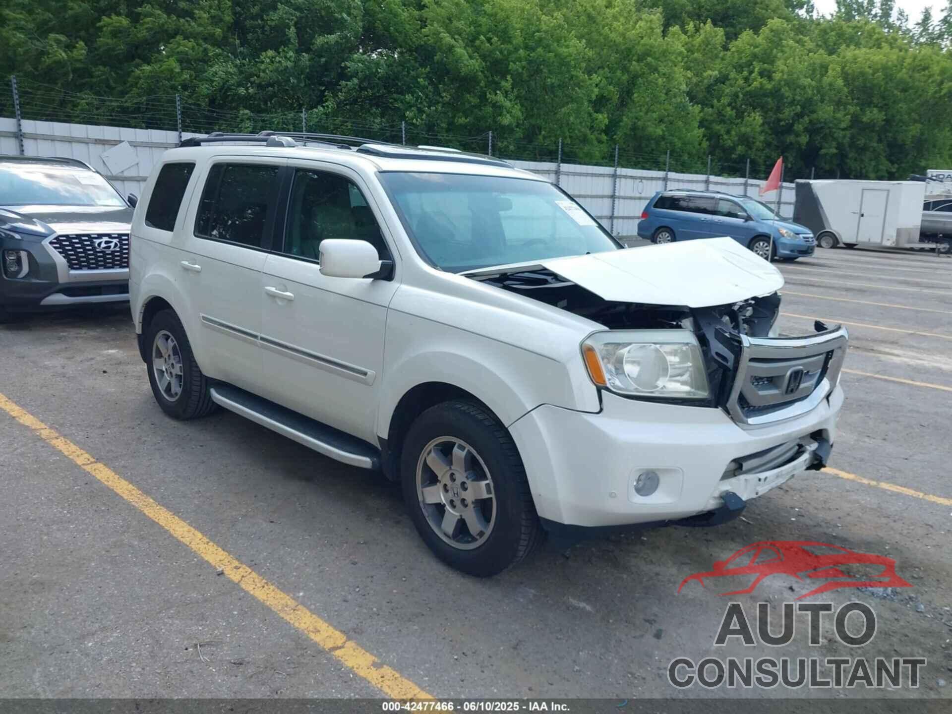 HONDA PILOT 2011 - 5FNYF4H96BB082963