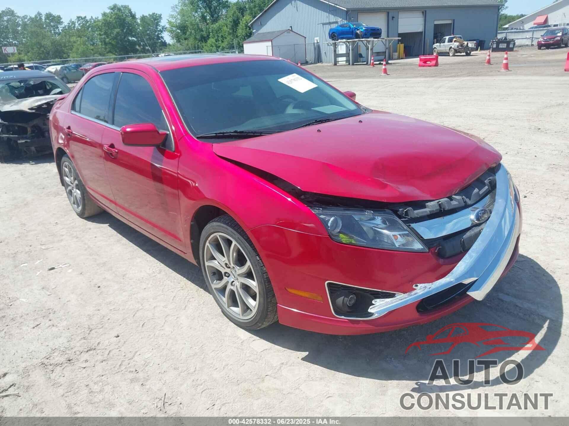 FORD FUSION 2010 - 3FAHP0HA7AR349689