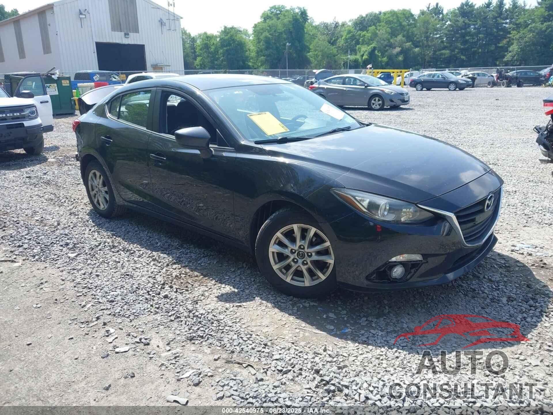MAZDA MAZDA3 2014 - JM1BM1V75E1213035