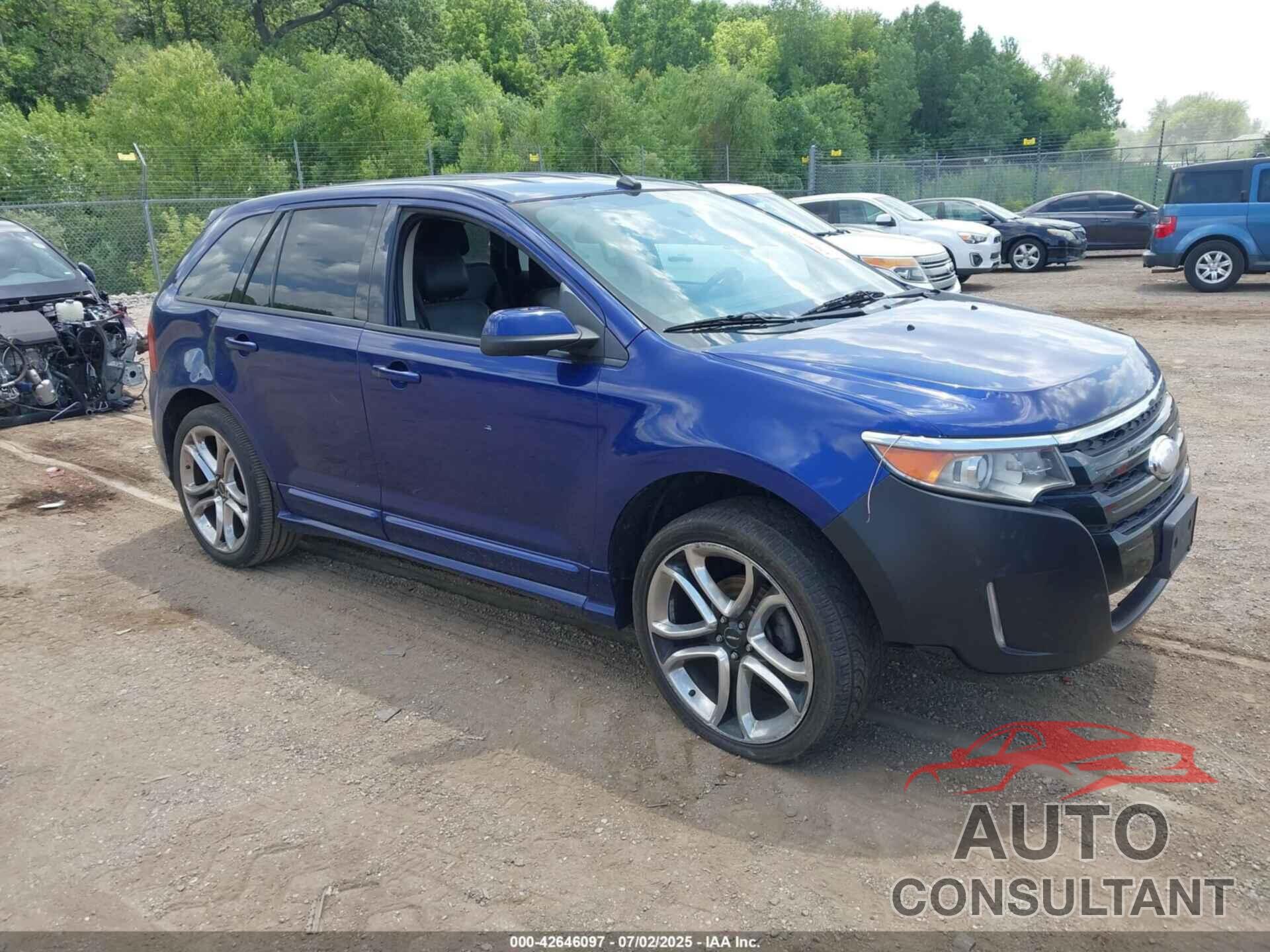 FORD EDGE 2013 - 2FMDK3AK8DBB22697