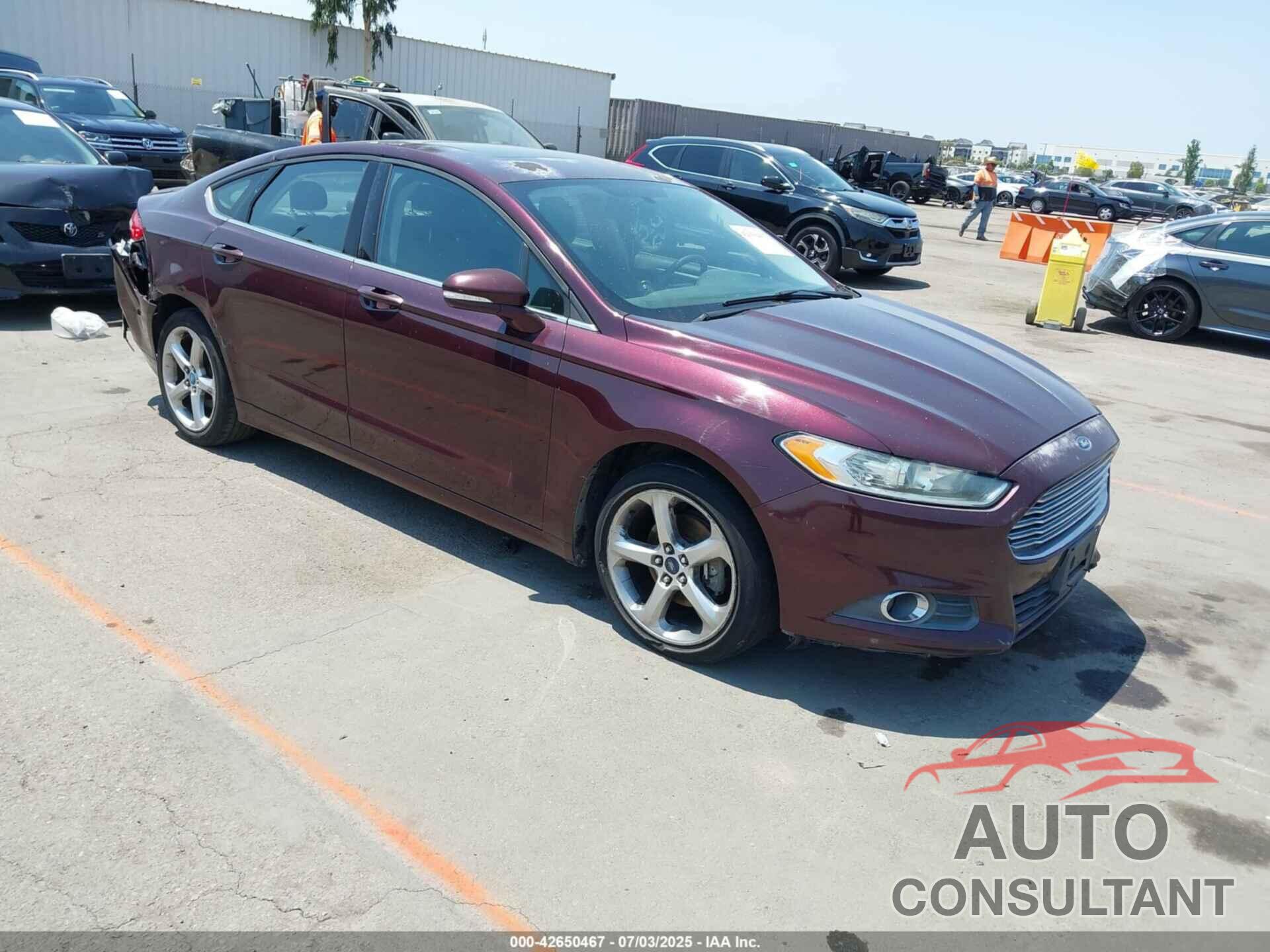 FORD FUSION 2013 - 3FA6P0H7XDR344924