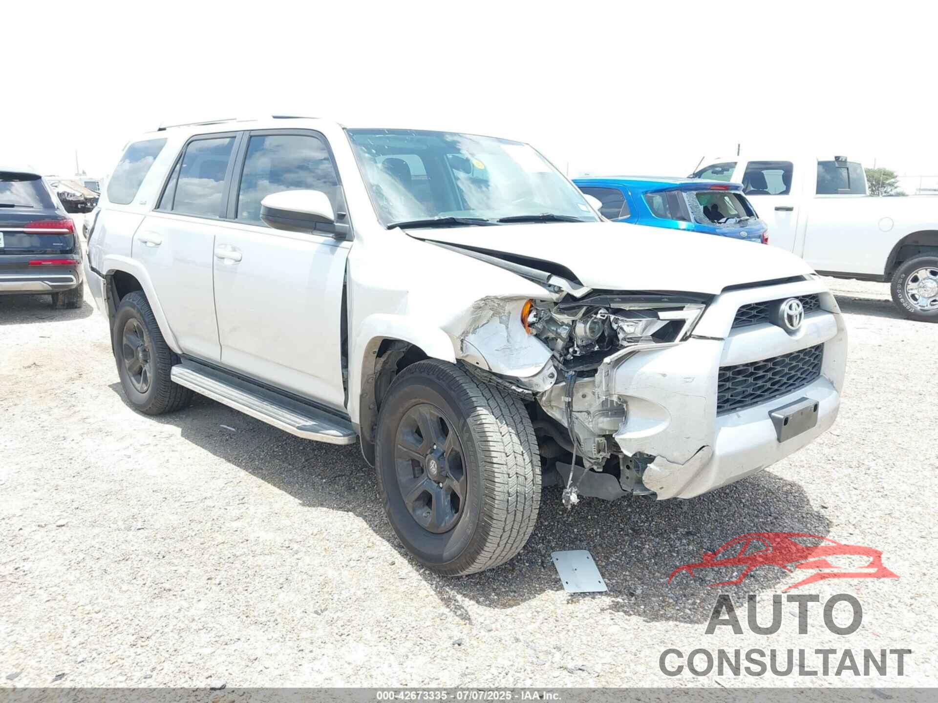 TOYOTA 4RUNNER 2018 - JTEZU5JR1J5175931