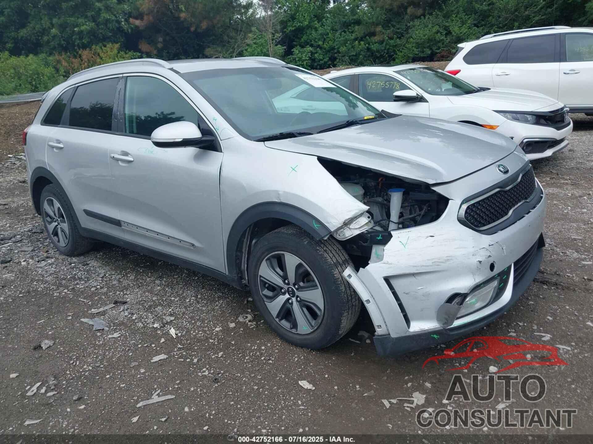 KIA NIRO 2017 - KNDCC3LCXH5050480