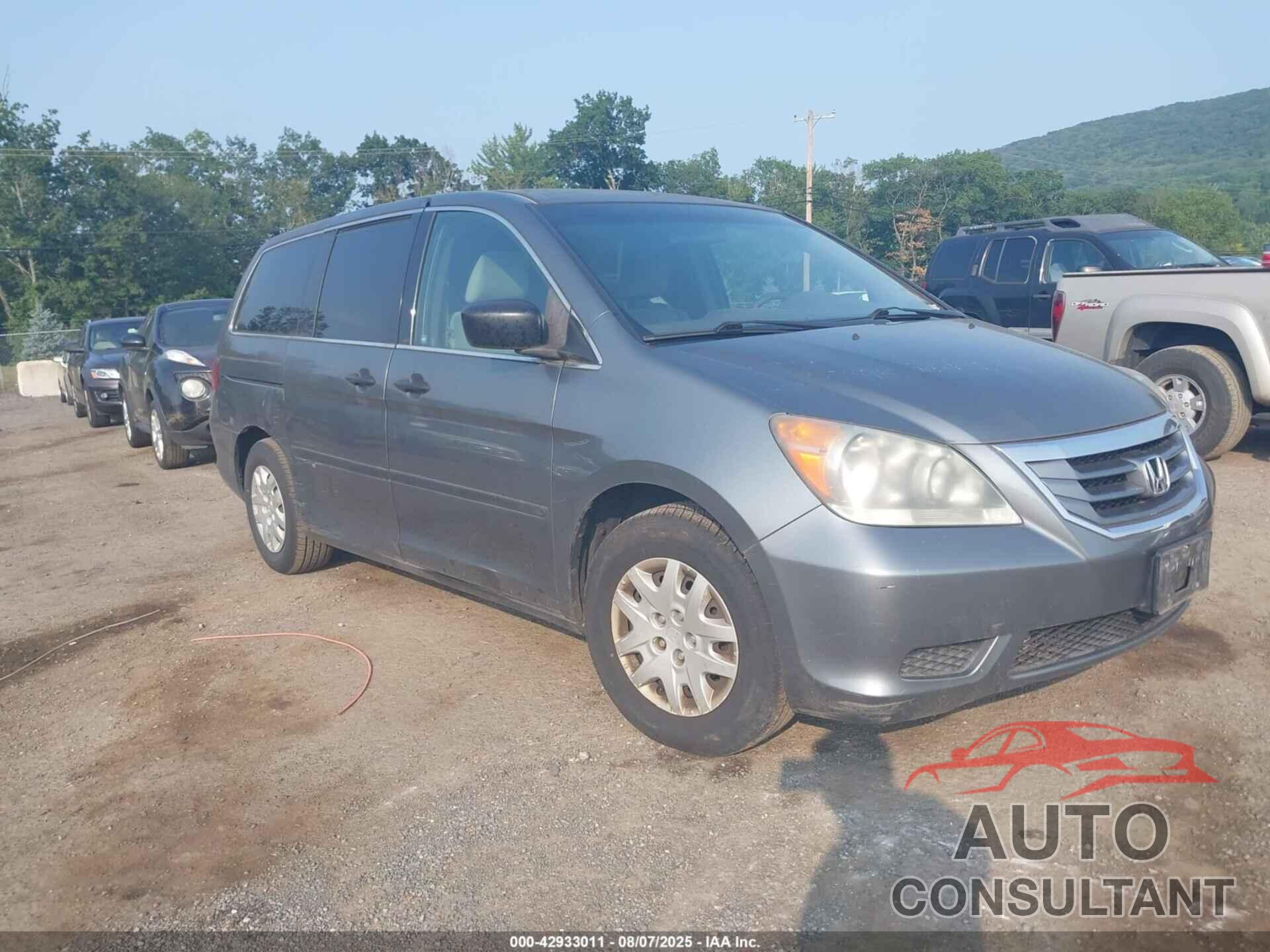 HONDA ODYSSEY 2009 - 5FNRL38249B060237