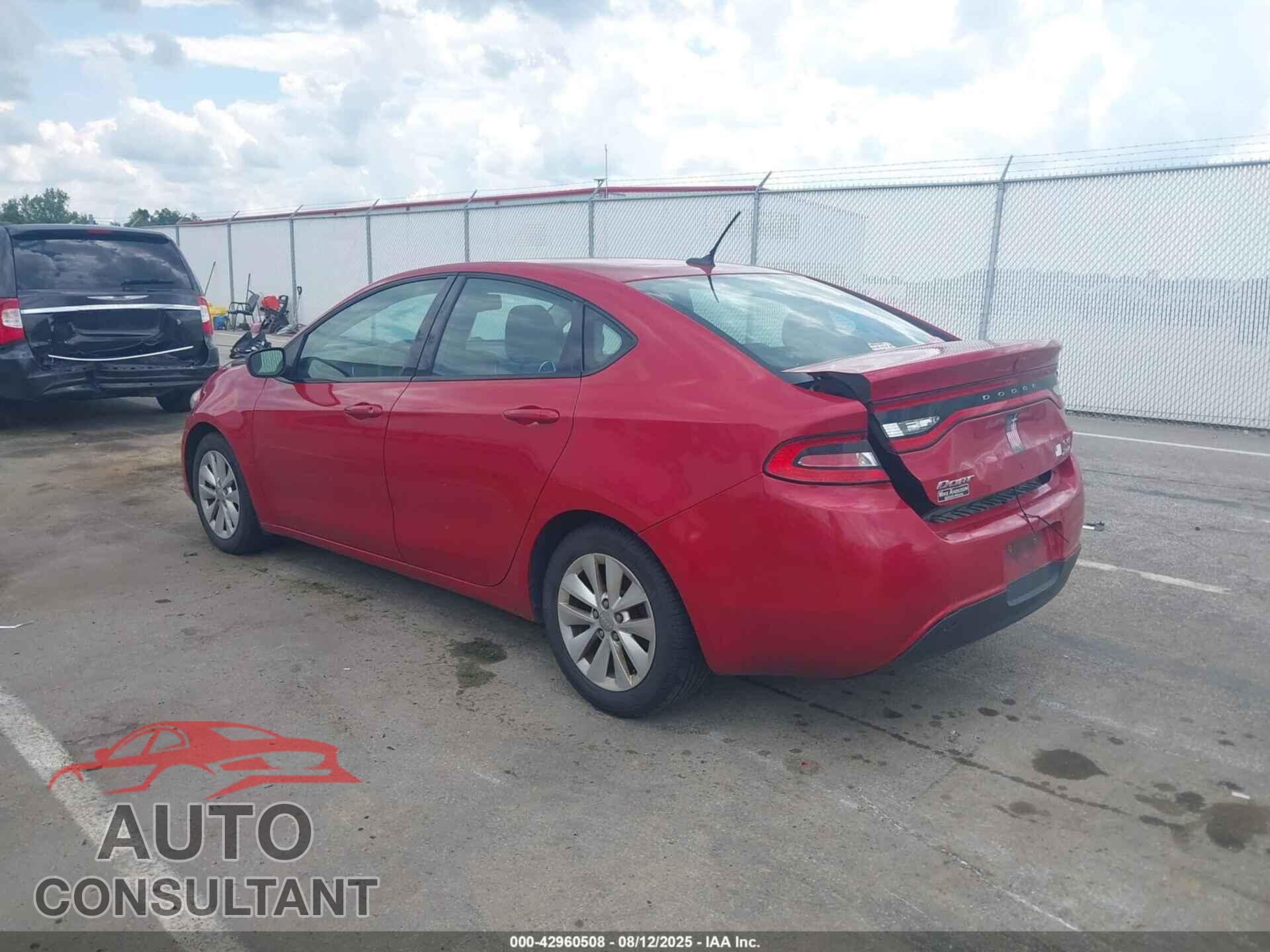 DODGE DART 2014 - 1C3CDFBB4ED677799