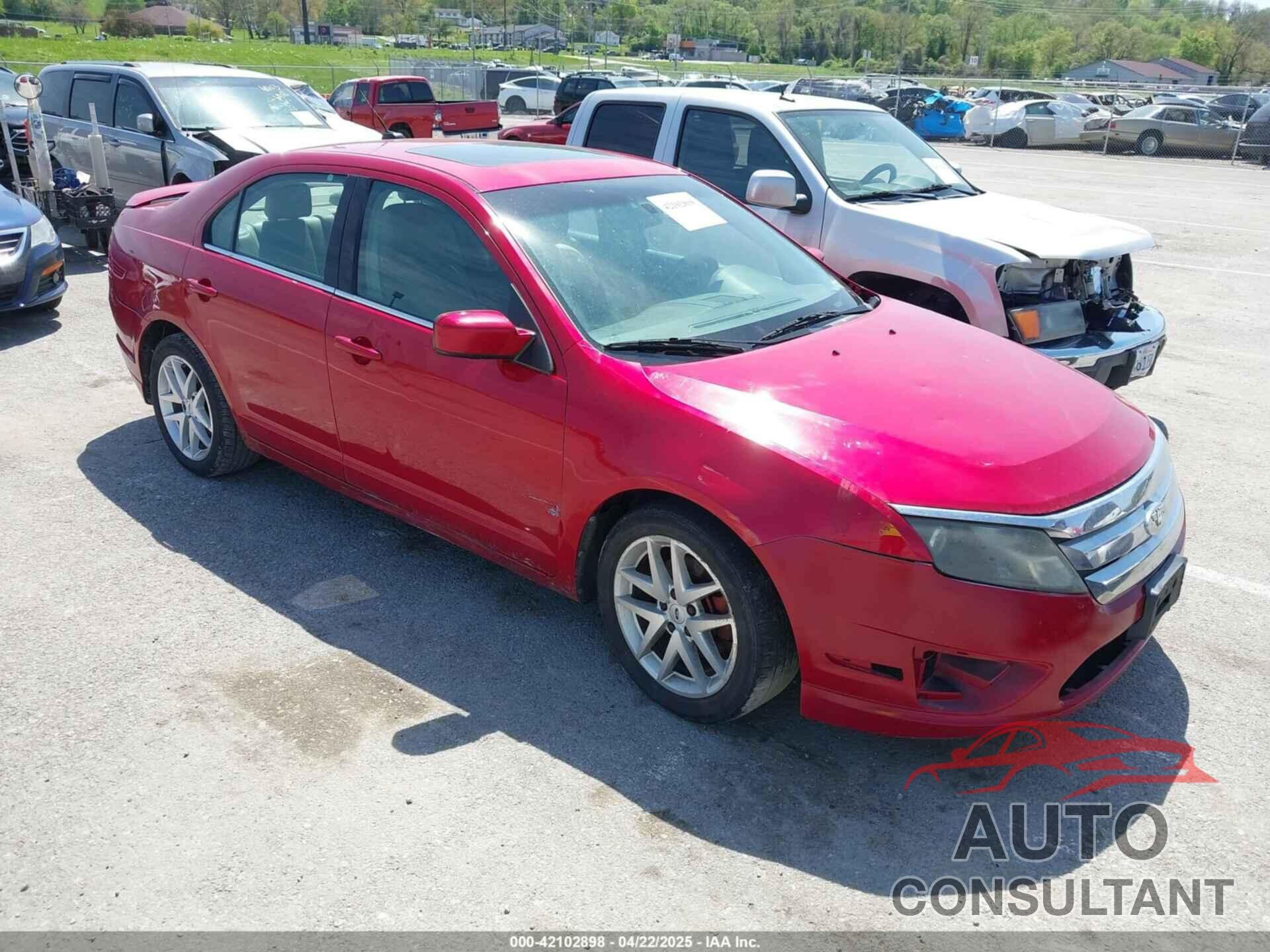 FORD FUSION 2012 - 3FAHP0JA4CR389161