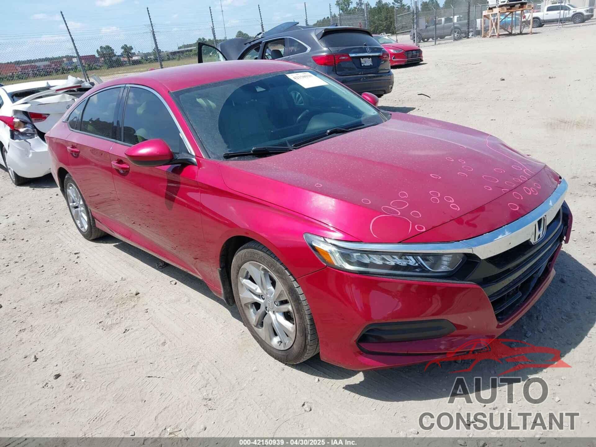 HONDA ACCORD 2019 - 1HGCV1F19KA169727