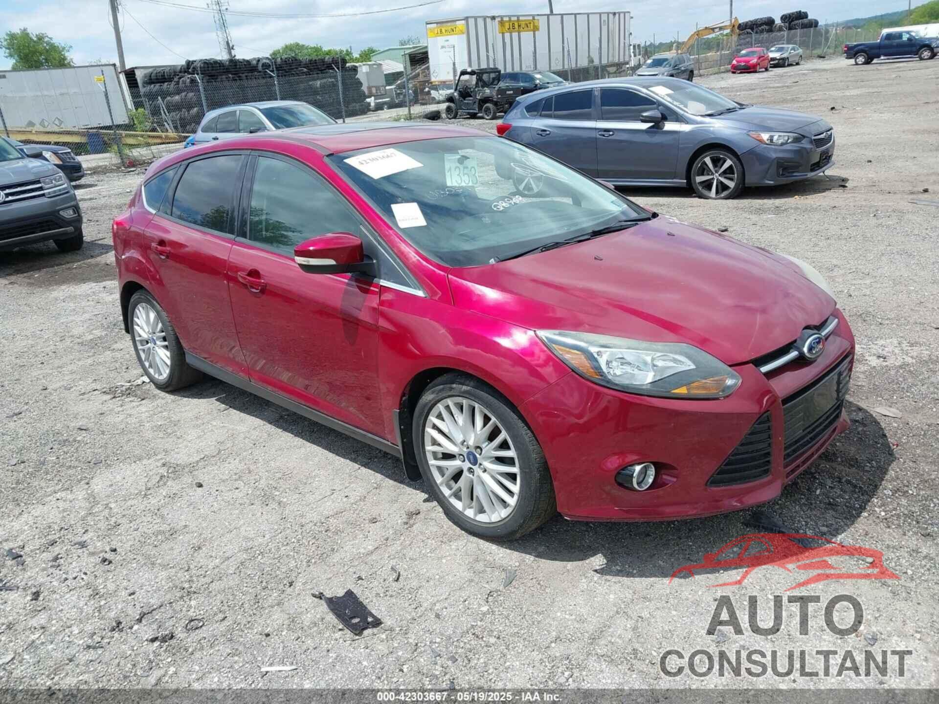 FORD FOCUS 2013 - 1FADP3N22DL129912
