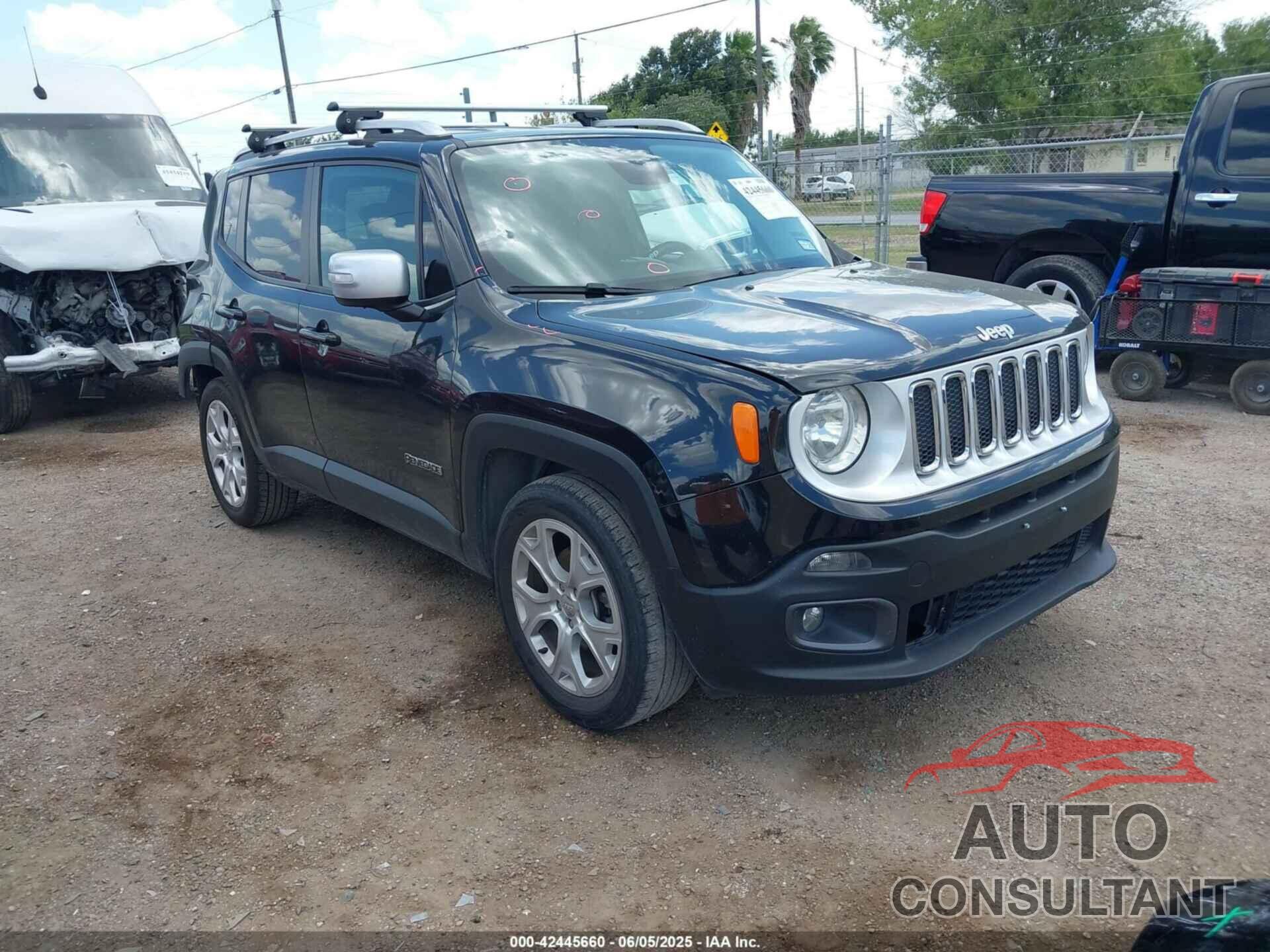 JEEP RENEGADE 2016 - ZACCJADTXGPE09552
