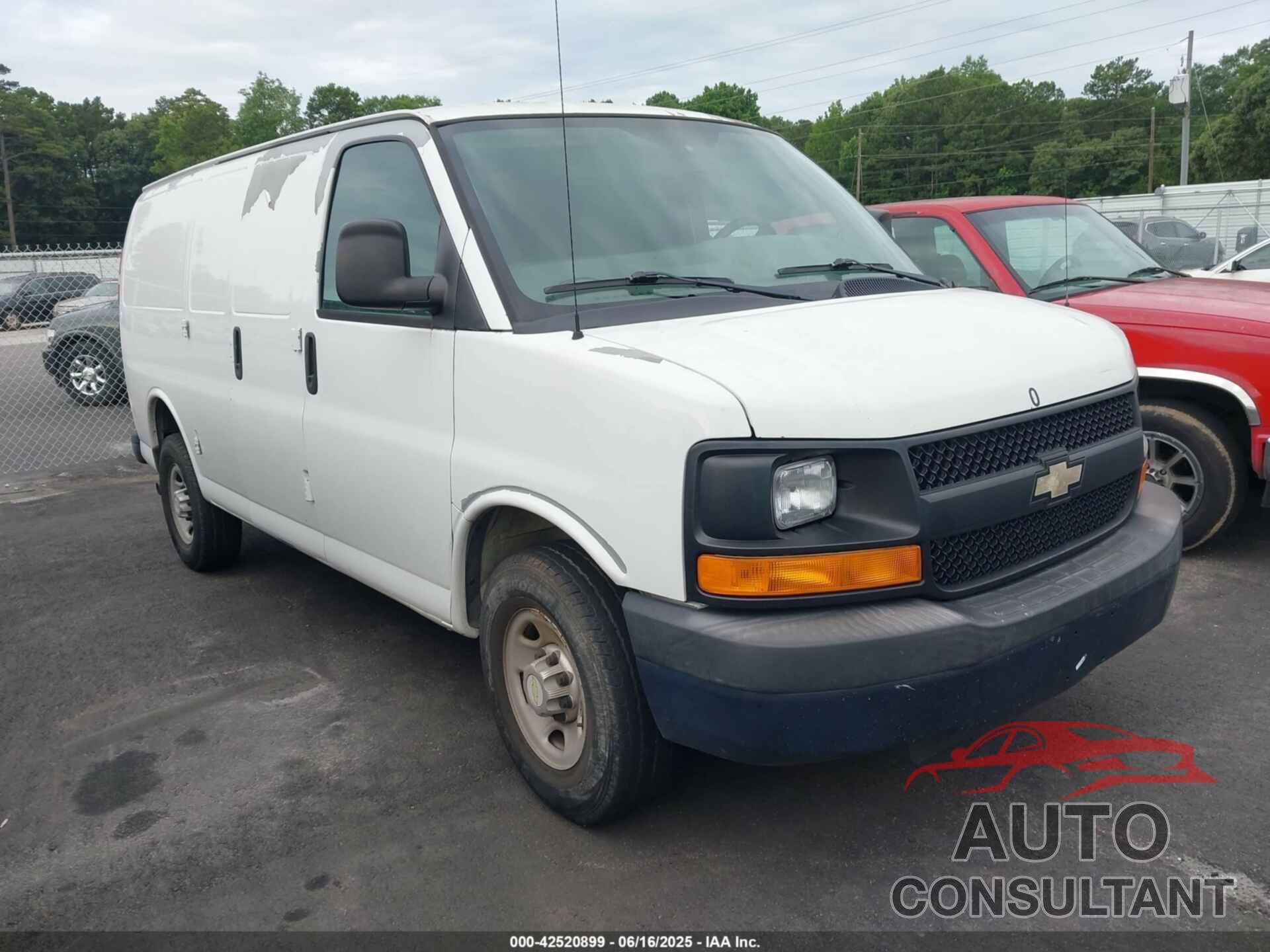 CHEVROLET EXPRESS 2500 2012 - 1GCWGFFA5C1124188