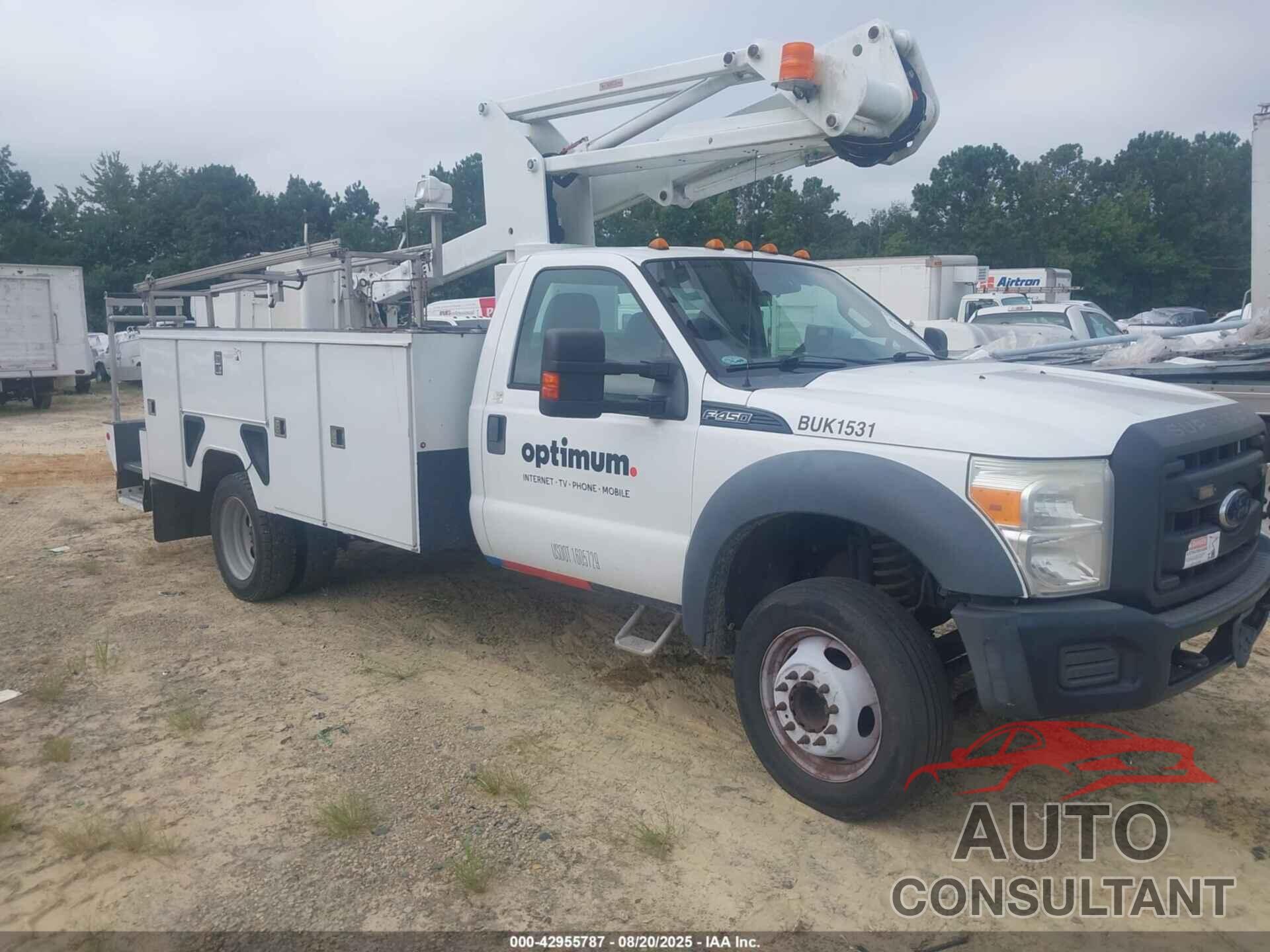FORD F-450 CHASSIS 2014 - 1FDUF4GY4EEB42585