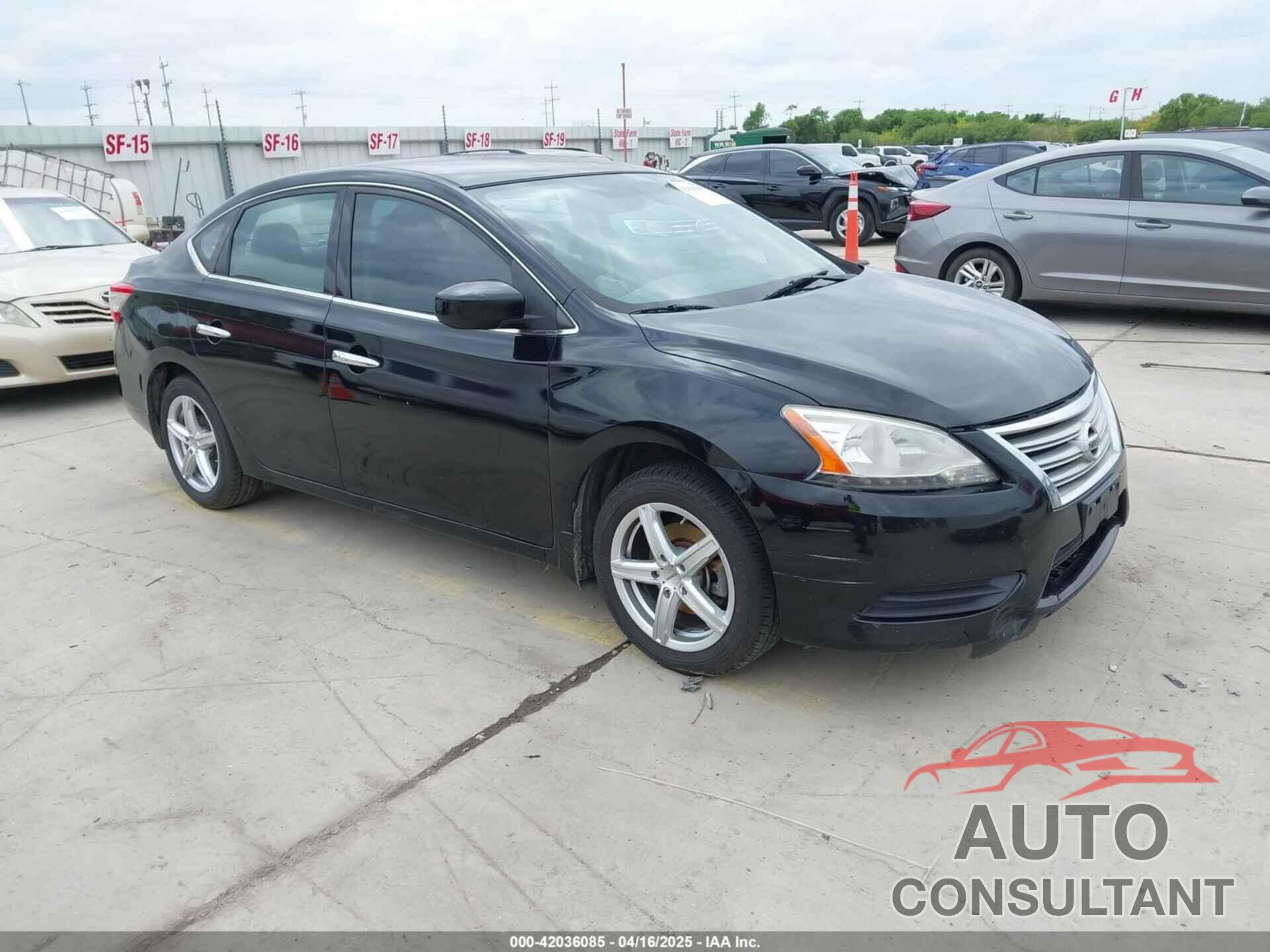 NISSAN SENTRA 2014 - 3N1AB7AP3EY200776