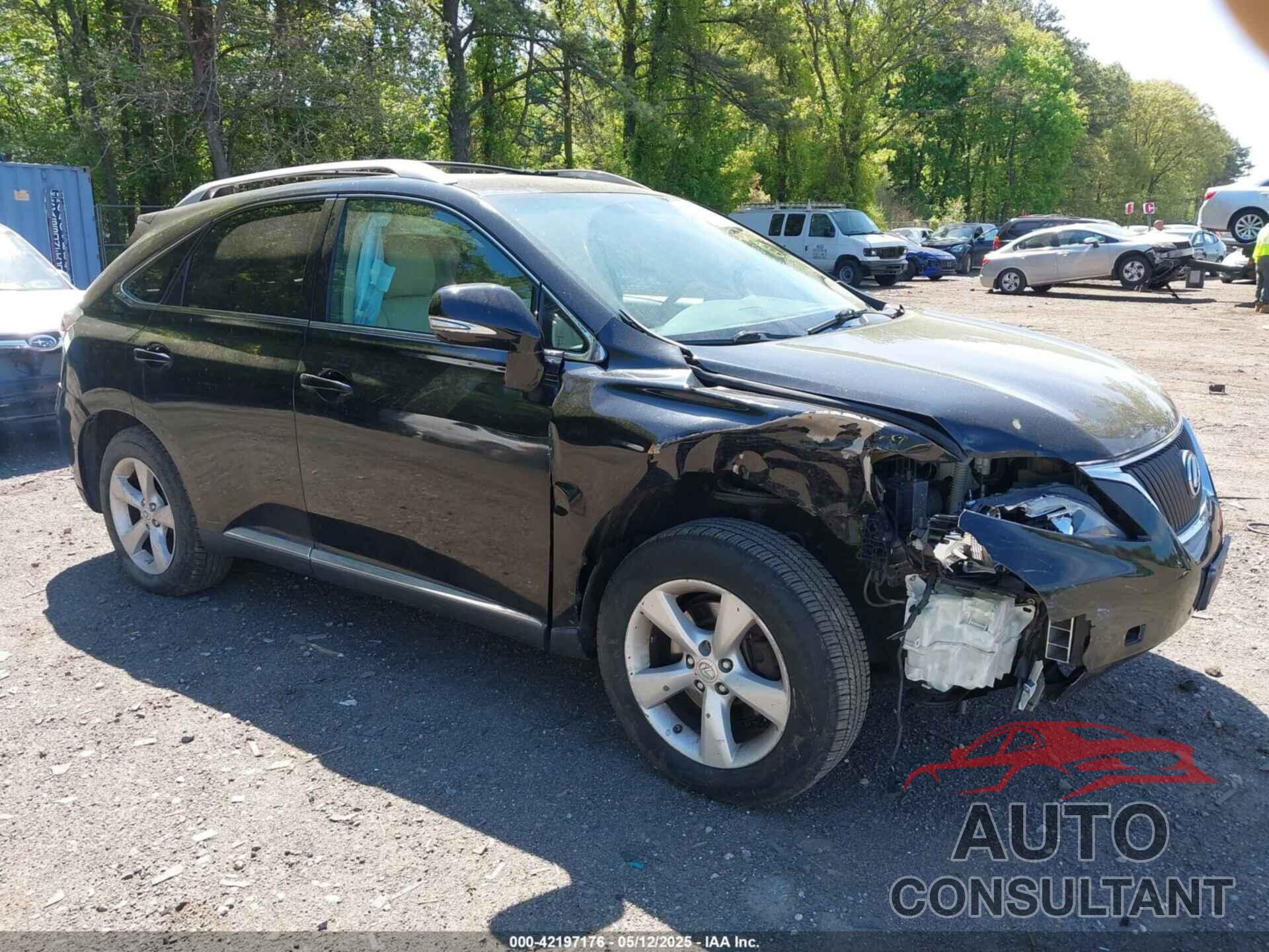 LEXUS RX 350 2012 - 2T2BK1BAXCC149004