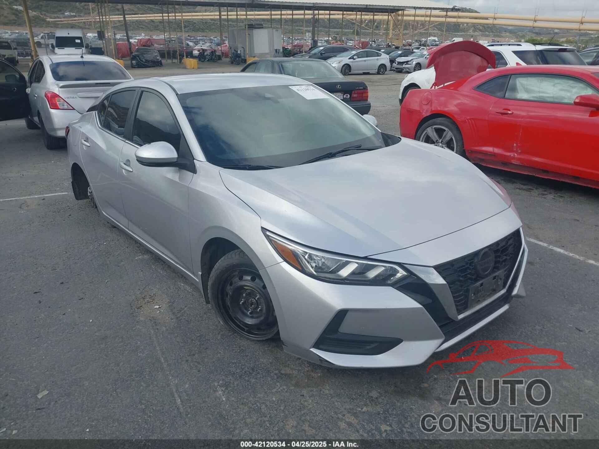 NISSAN SENTRA 2020 - 3N1AB8CV8LY262186