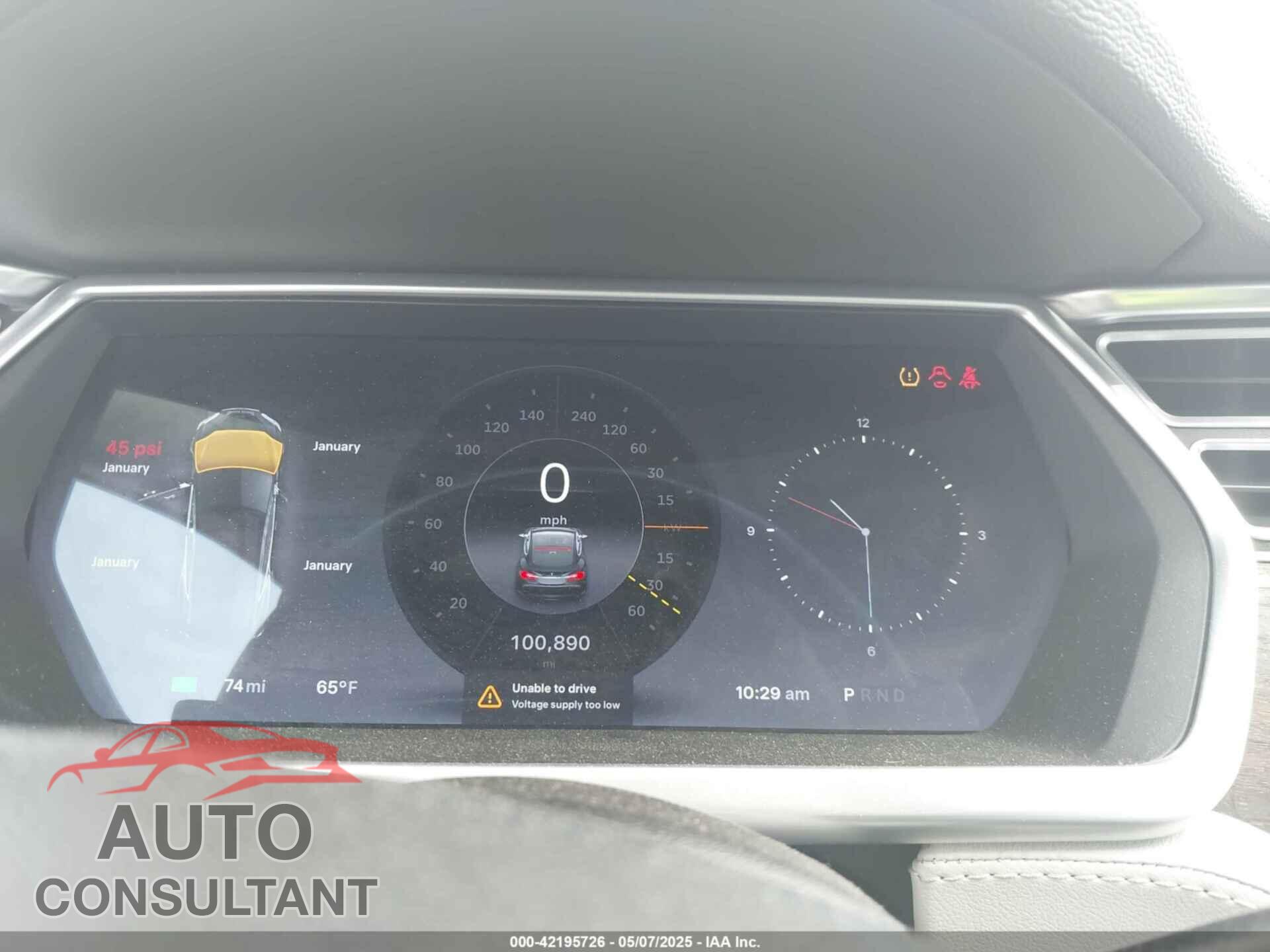 TESLA MODEL S 2013 - 5YJSA1DG7DFP26402
