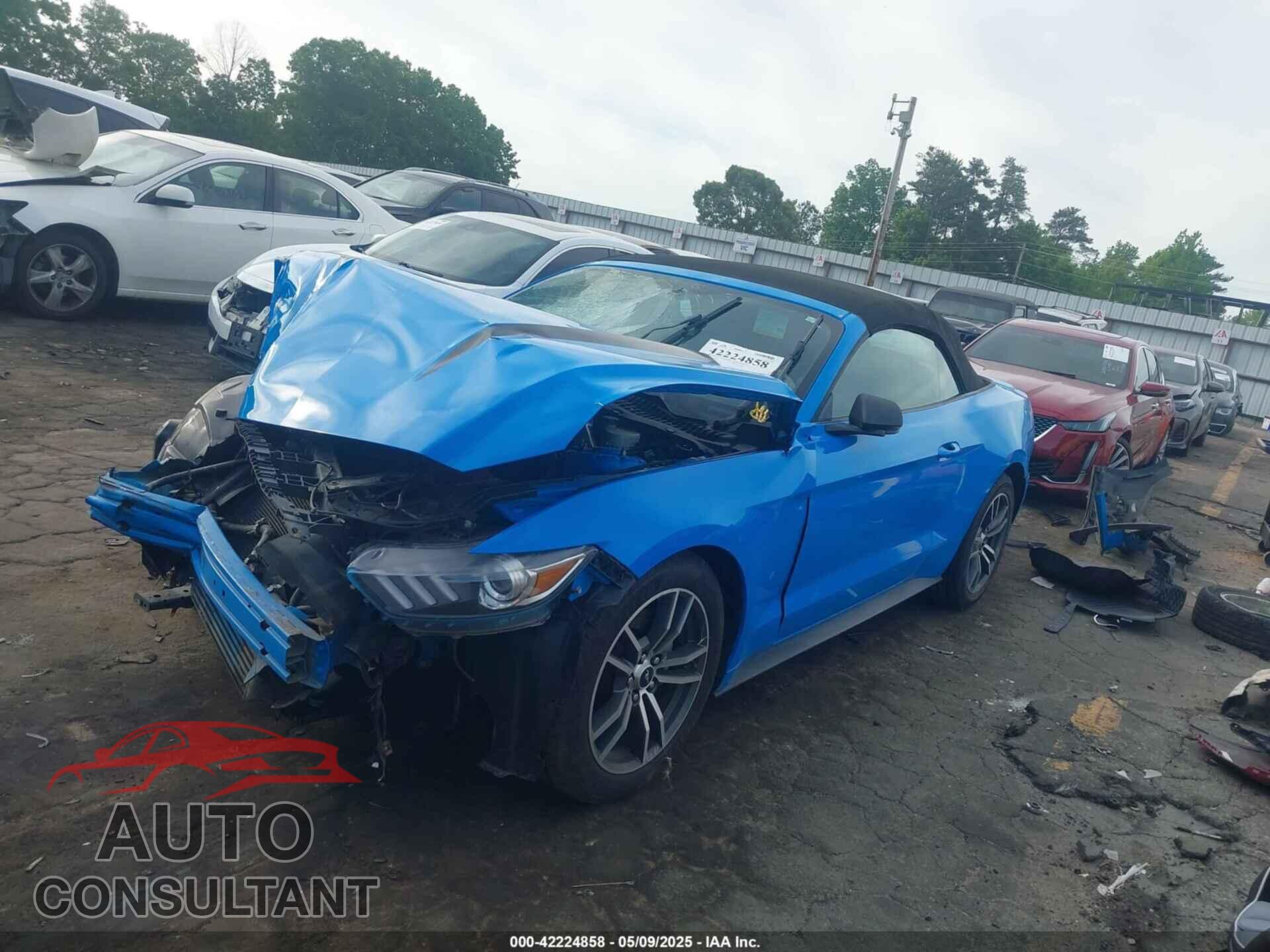 FORD MUSTANG 2017 - 1FATP8UH9H5320476