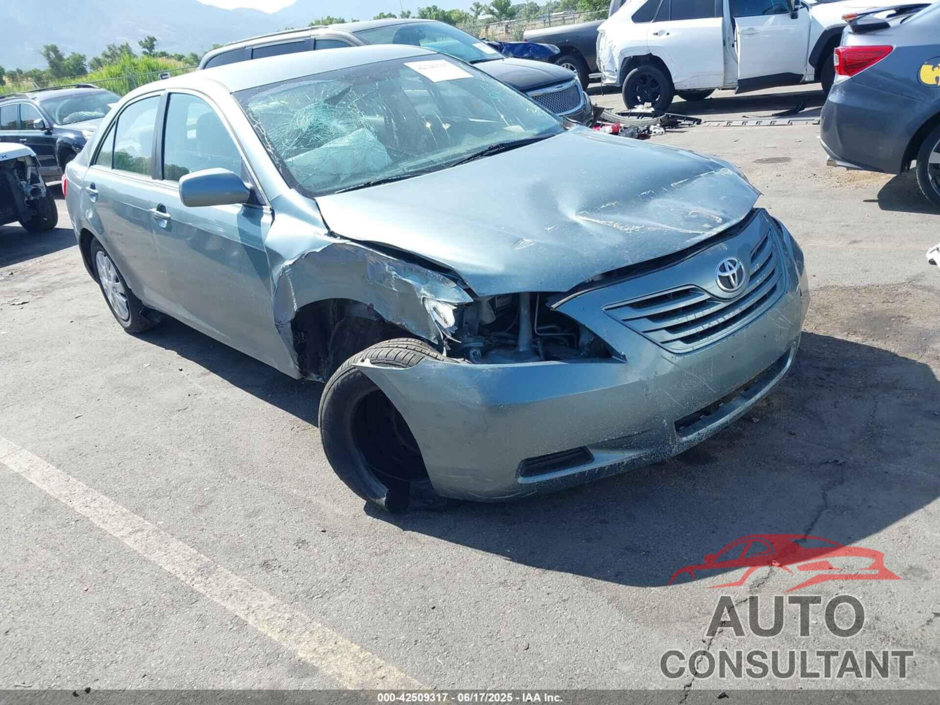 TOYOTA CAMRY 2009 - 4T4BE46K29R064218