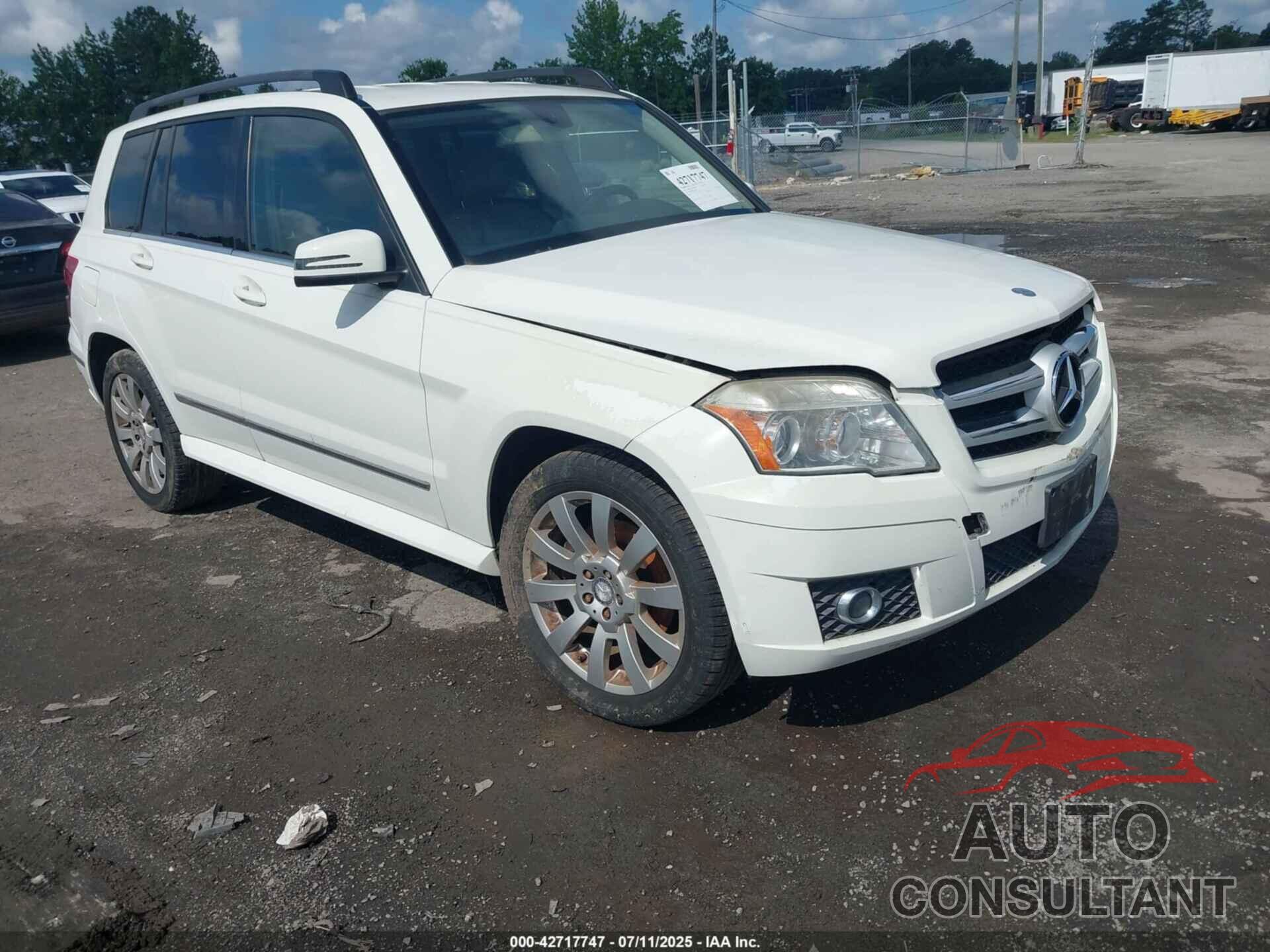 MERCEDES-BENZ GLK 350 2010 - WDCGG8HB7AF490203
