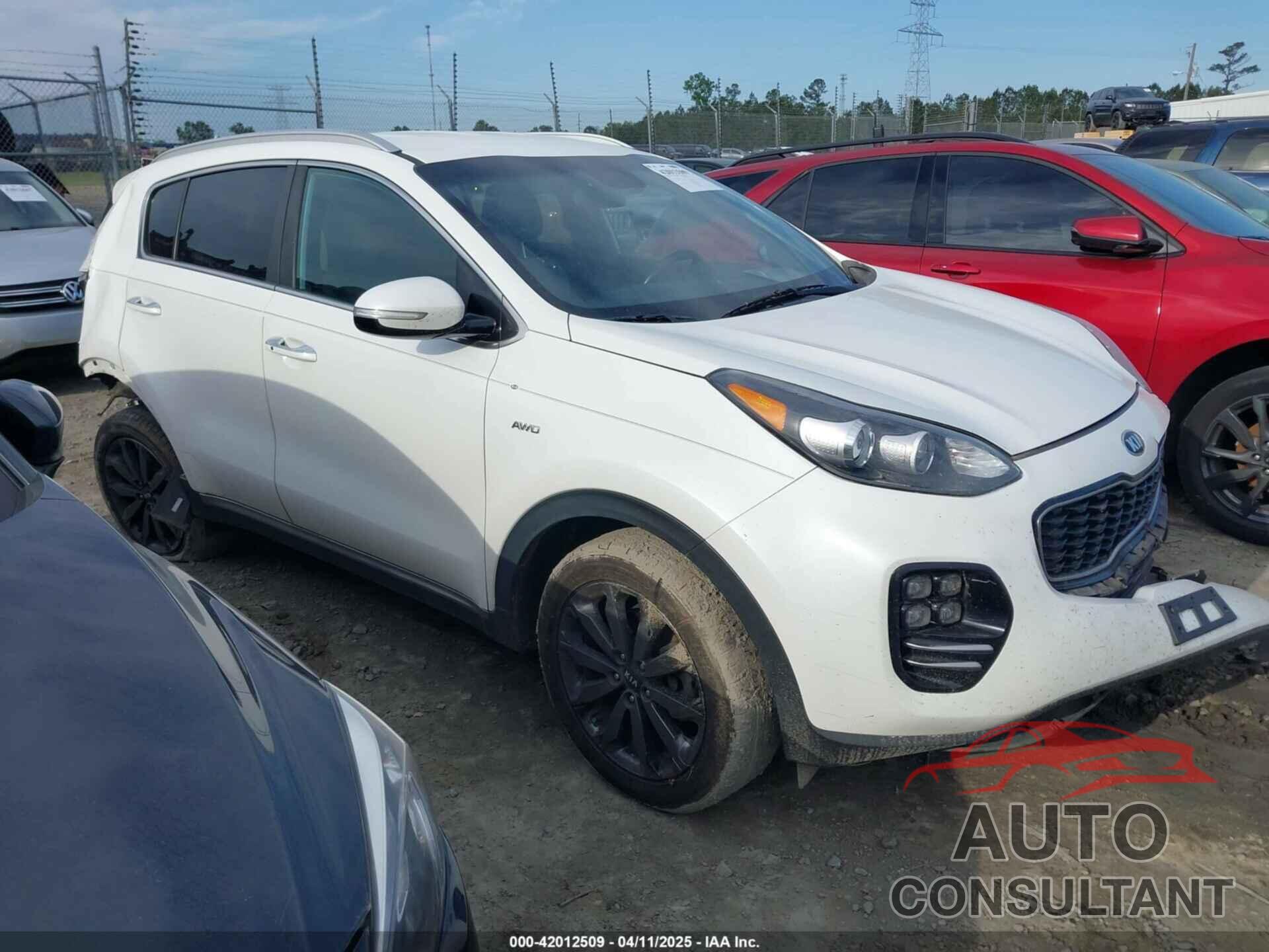 KIA SPORTAGE 2018 - KNDPNCAC6J7442364