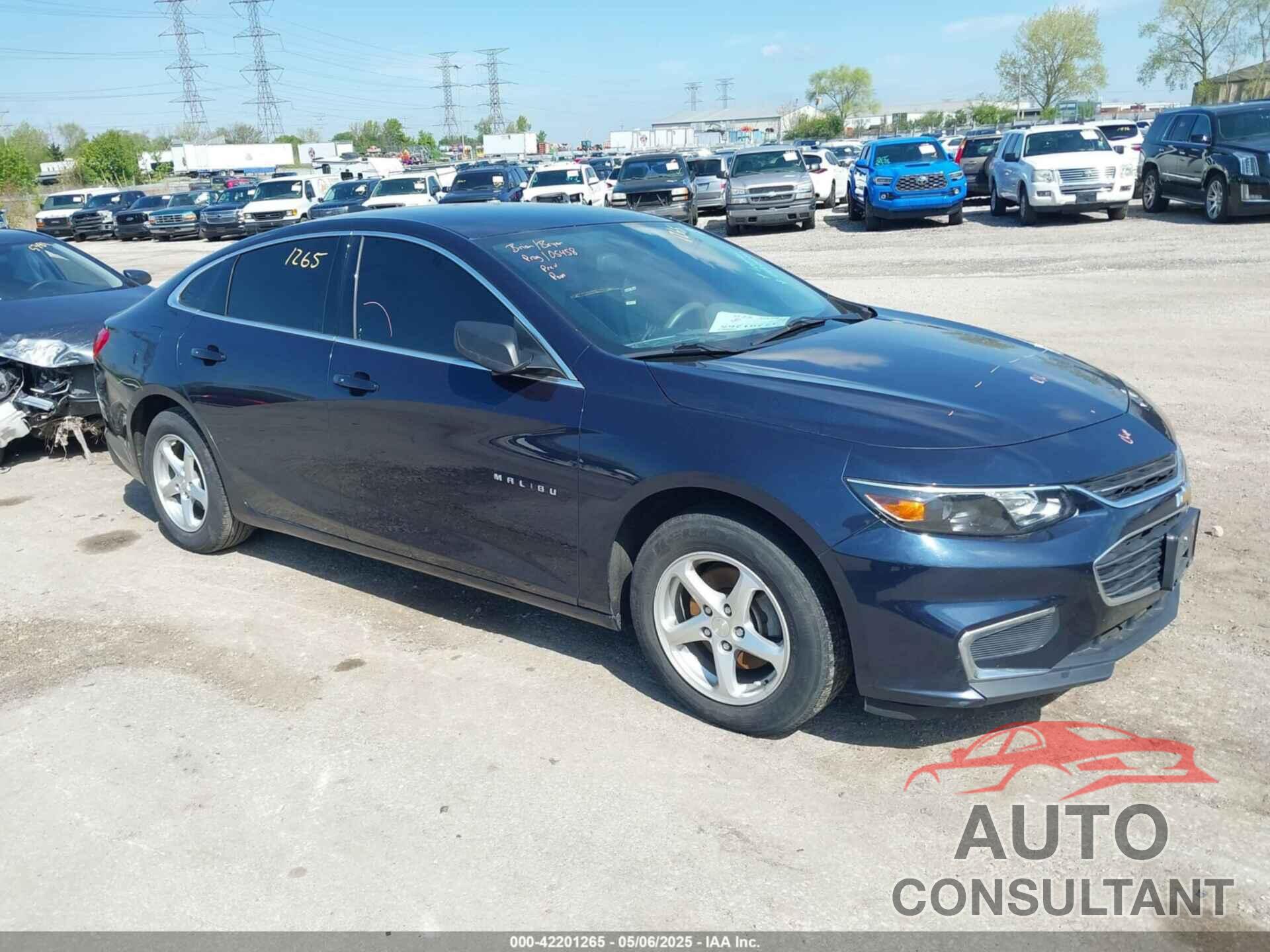 CHEVROLET MALIBU 2016 - 1G1ZB5STXGF213205