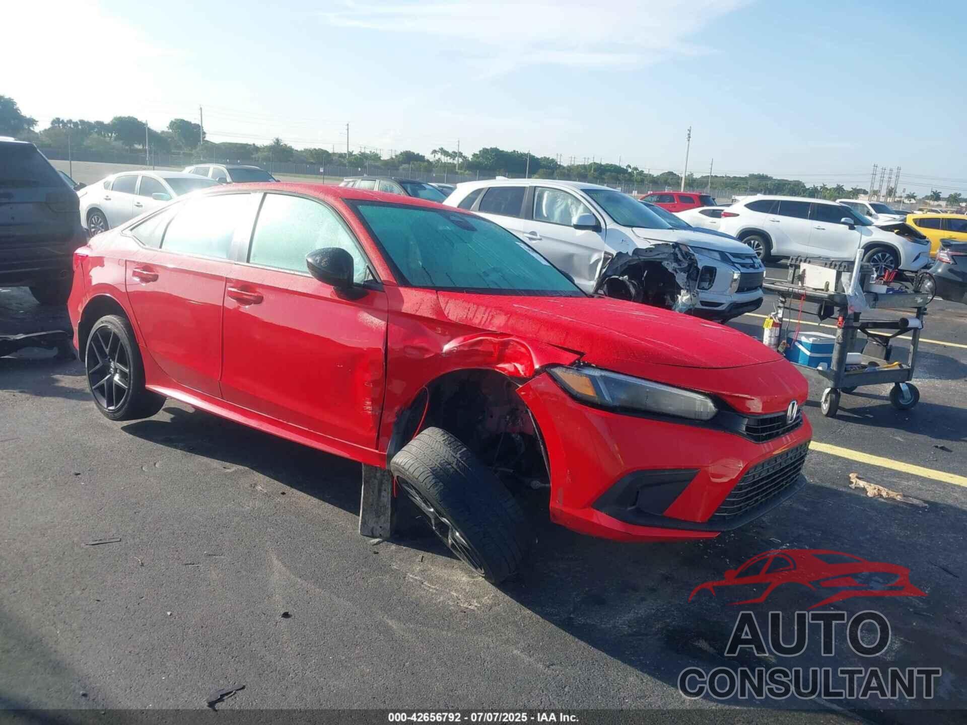 HONDA CIVIC 2022 - 2HGFE2F53NH593979