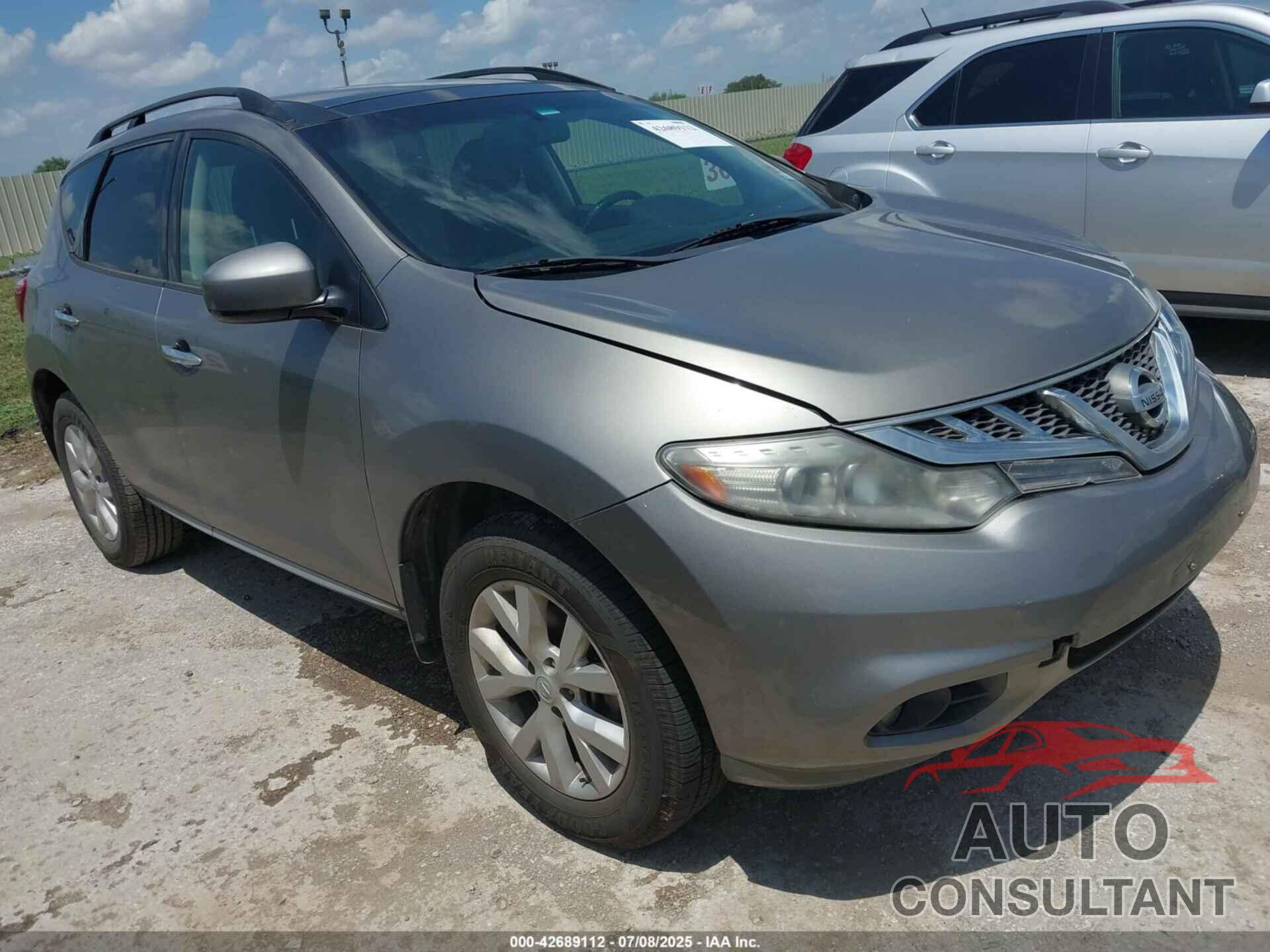 NISSAN MURANO 2012 - JN8AZ1MU0CW109920